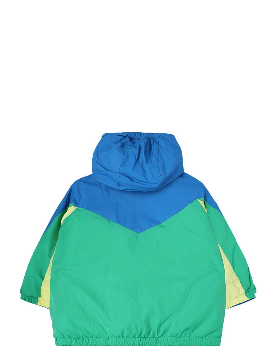 Bobo Choses - Mush Monster Duo all over reversible anorak - anorakker - blue - 1