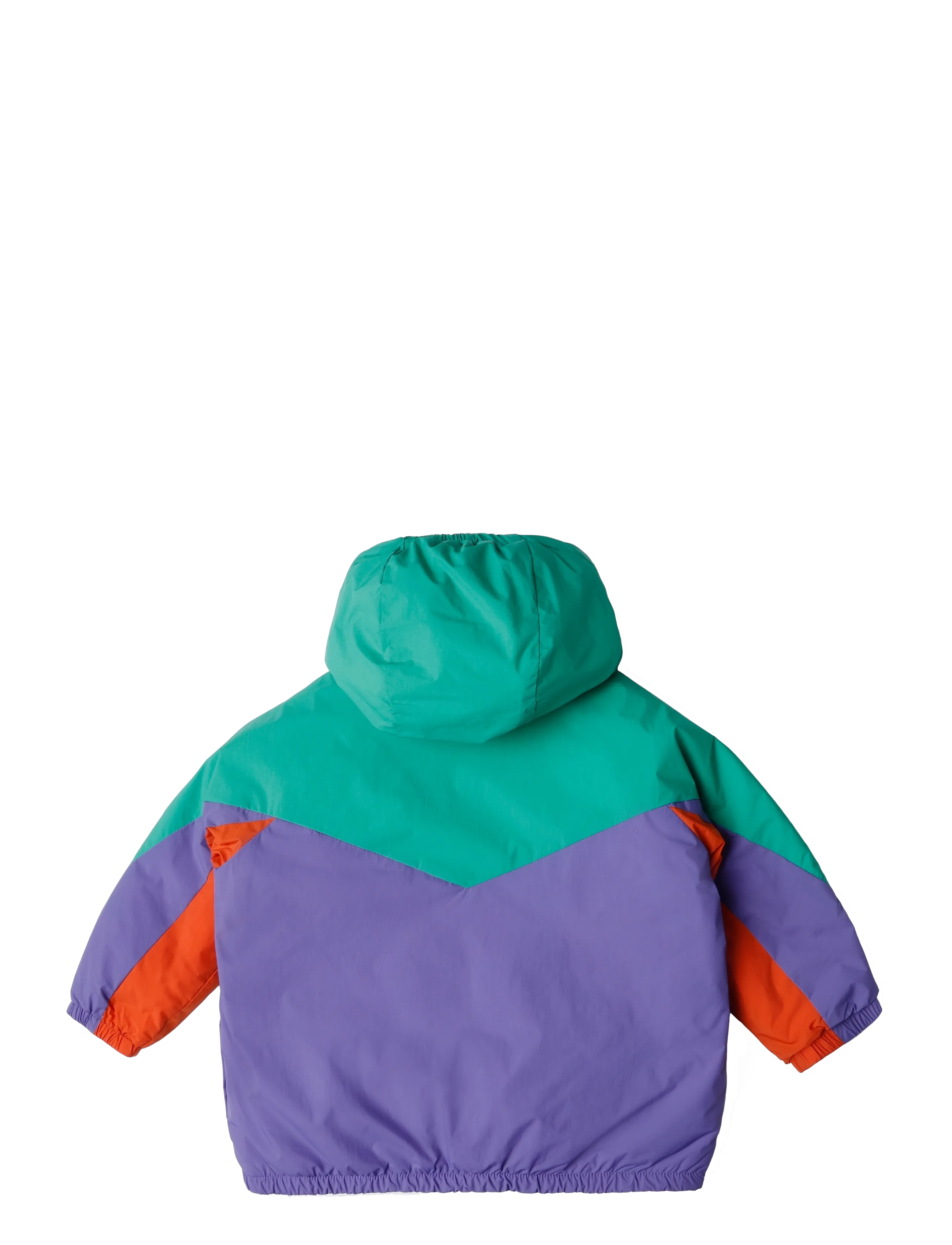 Bobo Choses - Stamp Bloom all over reversible anorak - anoraks - navy - 1