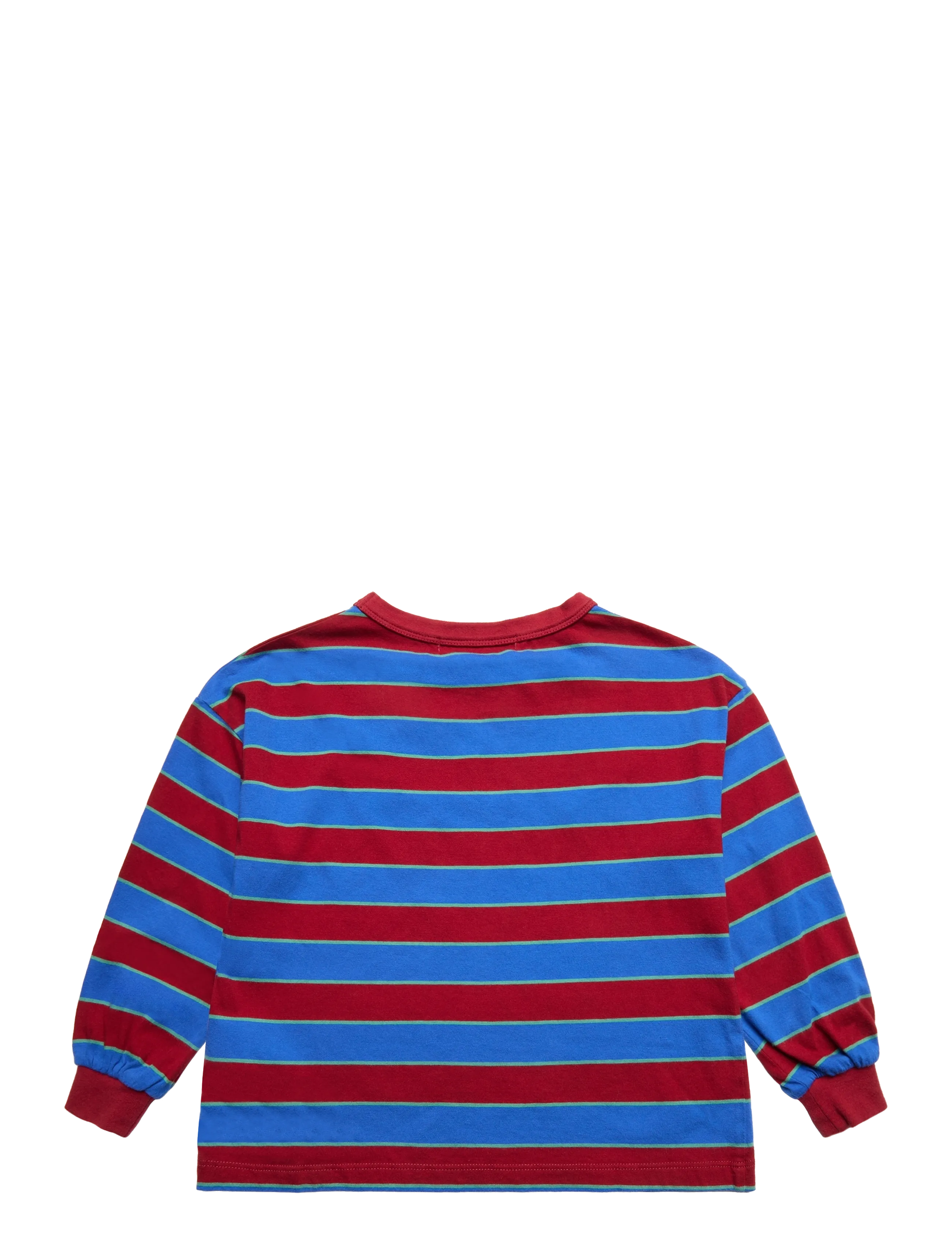 Bobo Choses - Bobo Choses Embossed stripes T-shirt - long-sleeved t-shirts - multi coloured - 2