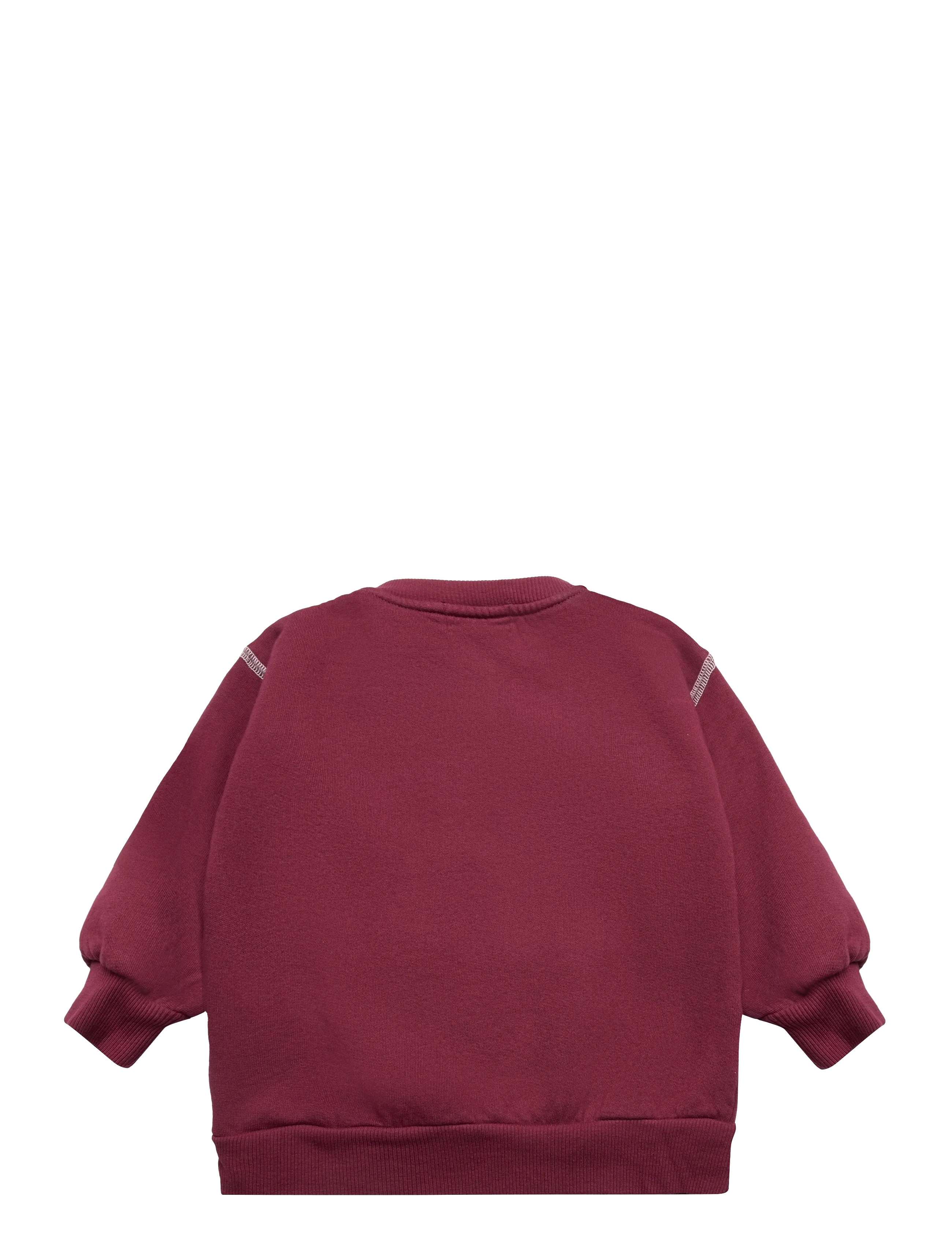 Bobo Choses - Bobo Choses Embossed sweat shirt - sweatshirts - burgundy - 2
