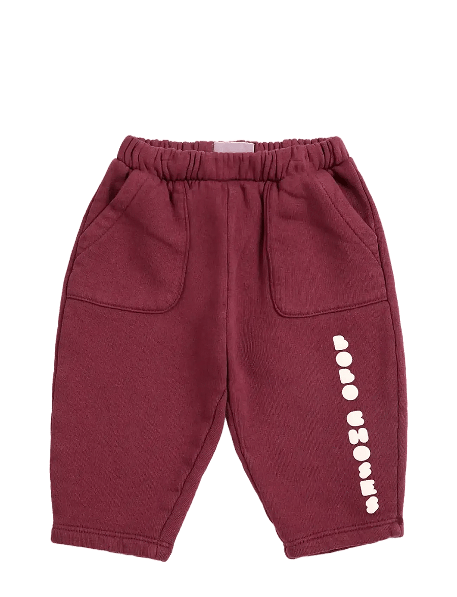 Bobo Choses - Bobo Choses Bolder jogging pants - jogginghosen - burgundy - 1