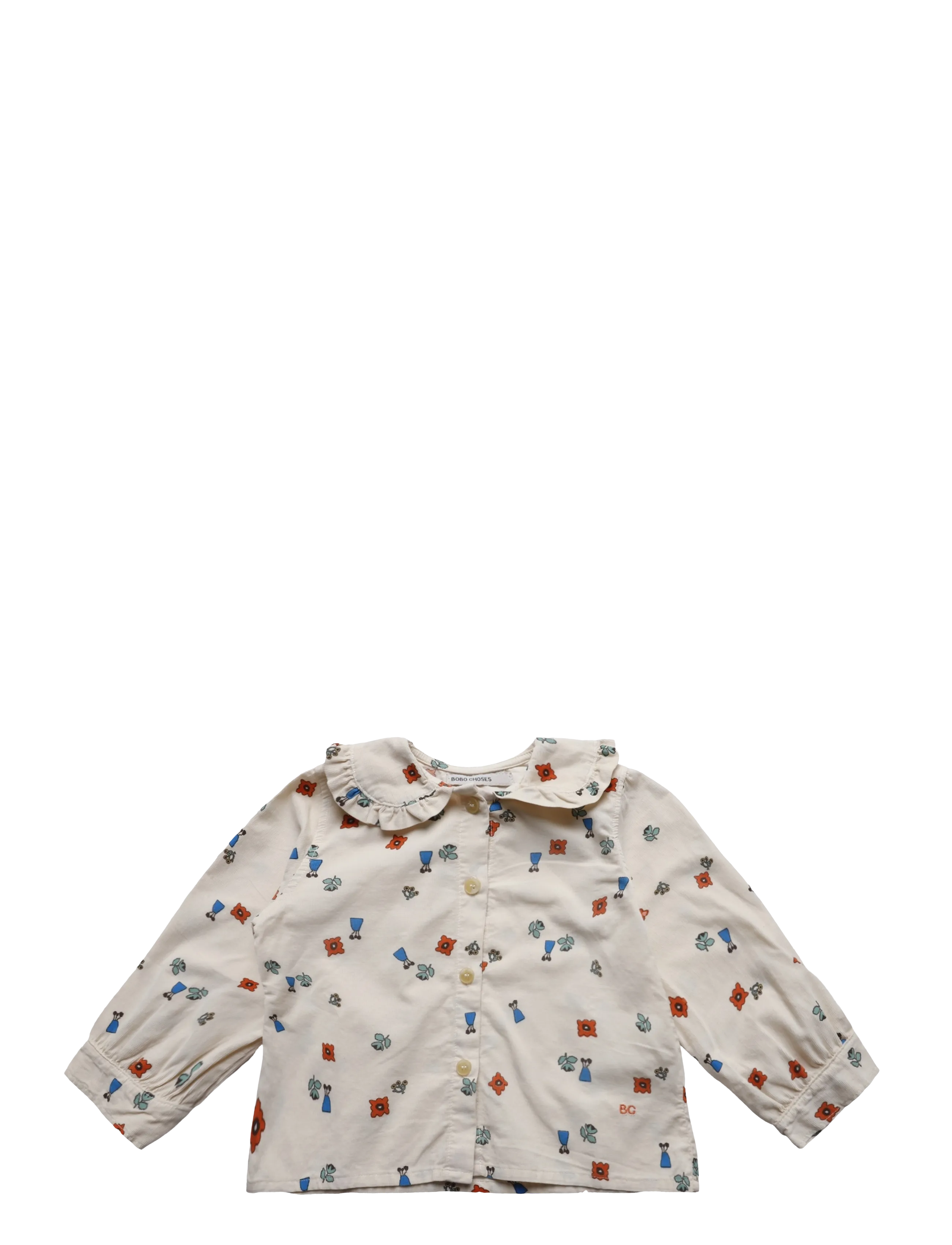 Bobo Choses Blossom all over woven blouse - Riided - WHITE / white
