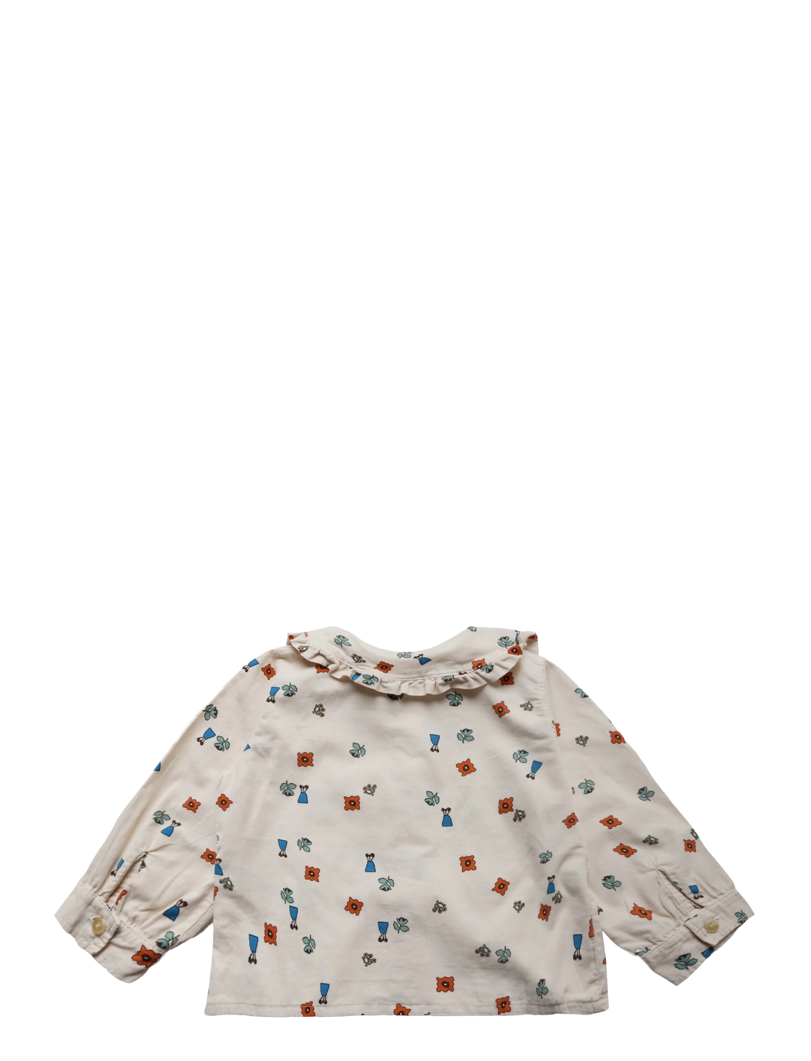 Bobo Choses - Blossom all over woven blouse - white - 1