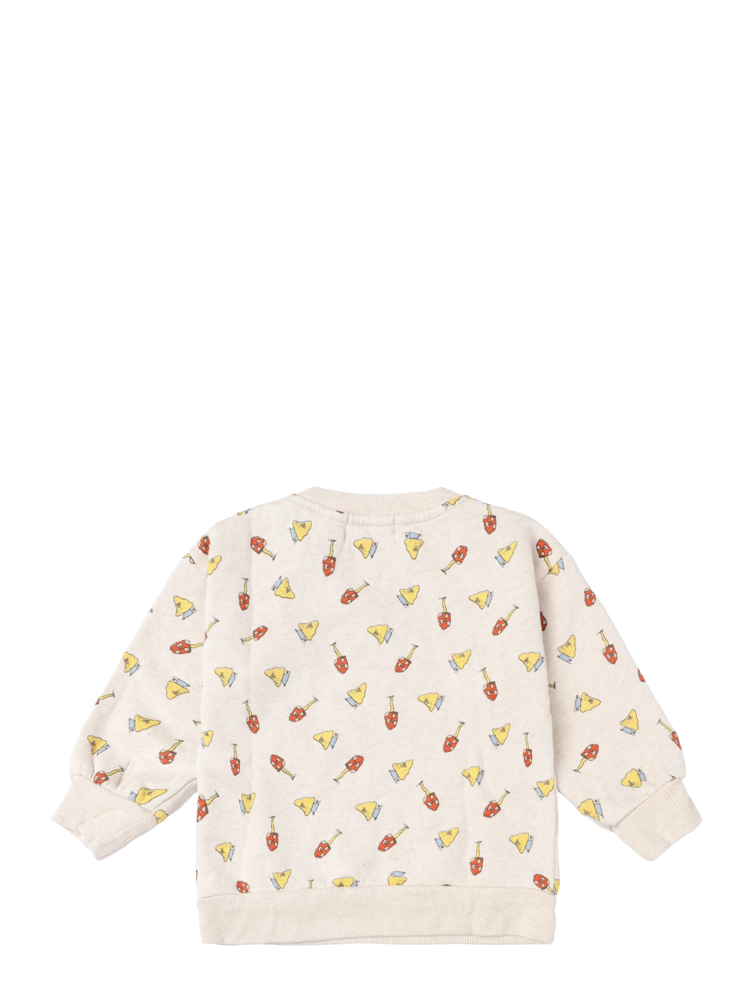 Bobo Choses - Mush Monster Duo all over sweatshirt - white - 1