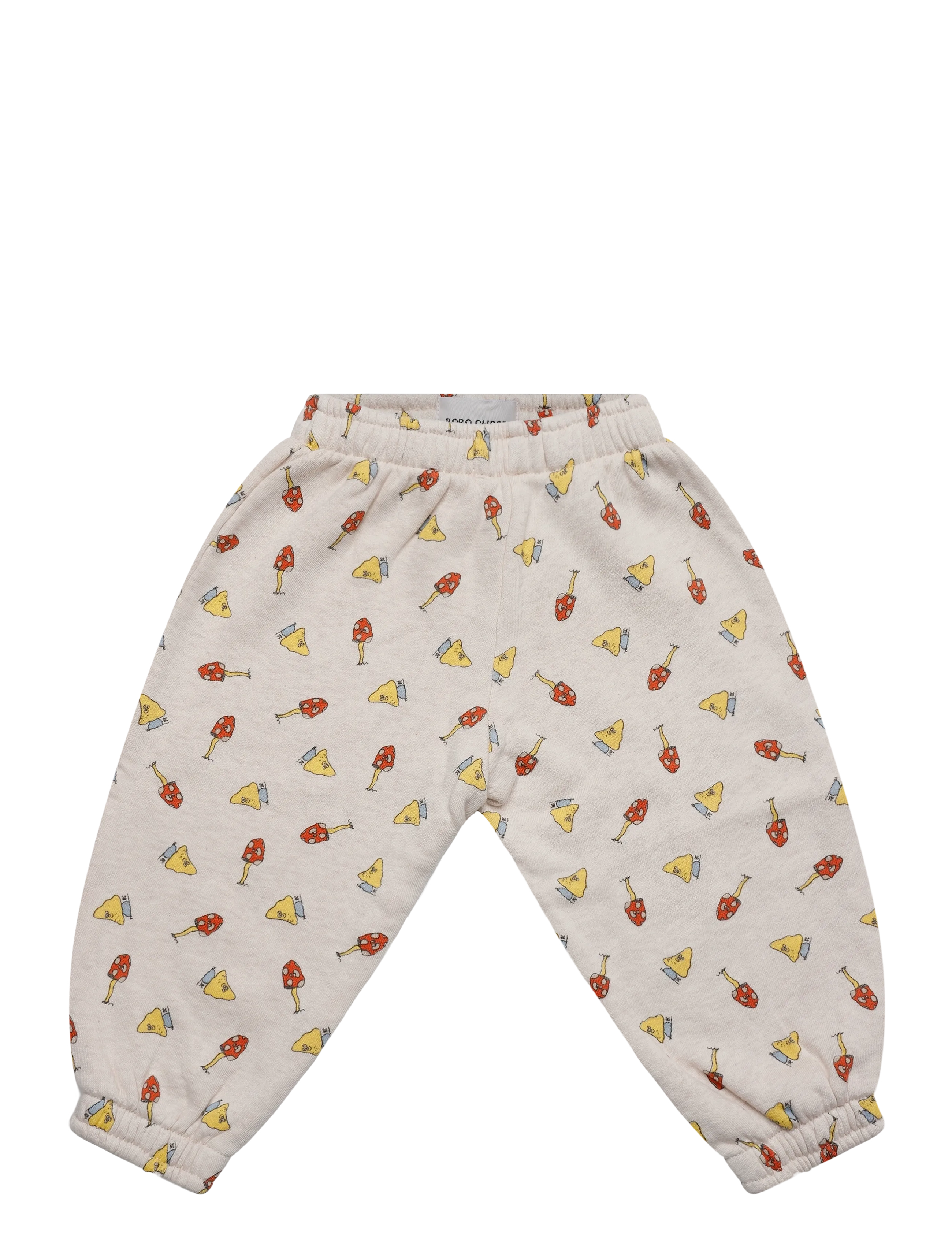 Bobo Choses - Mush Monster Duo all over jogging pants - jogginghosen - white - 0