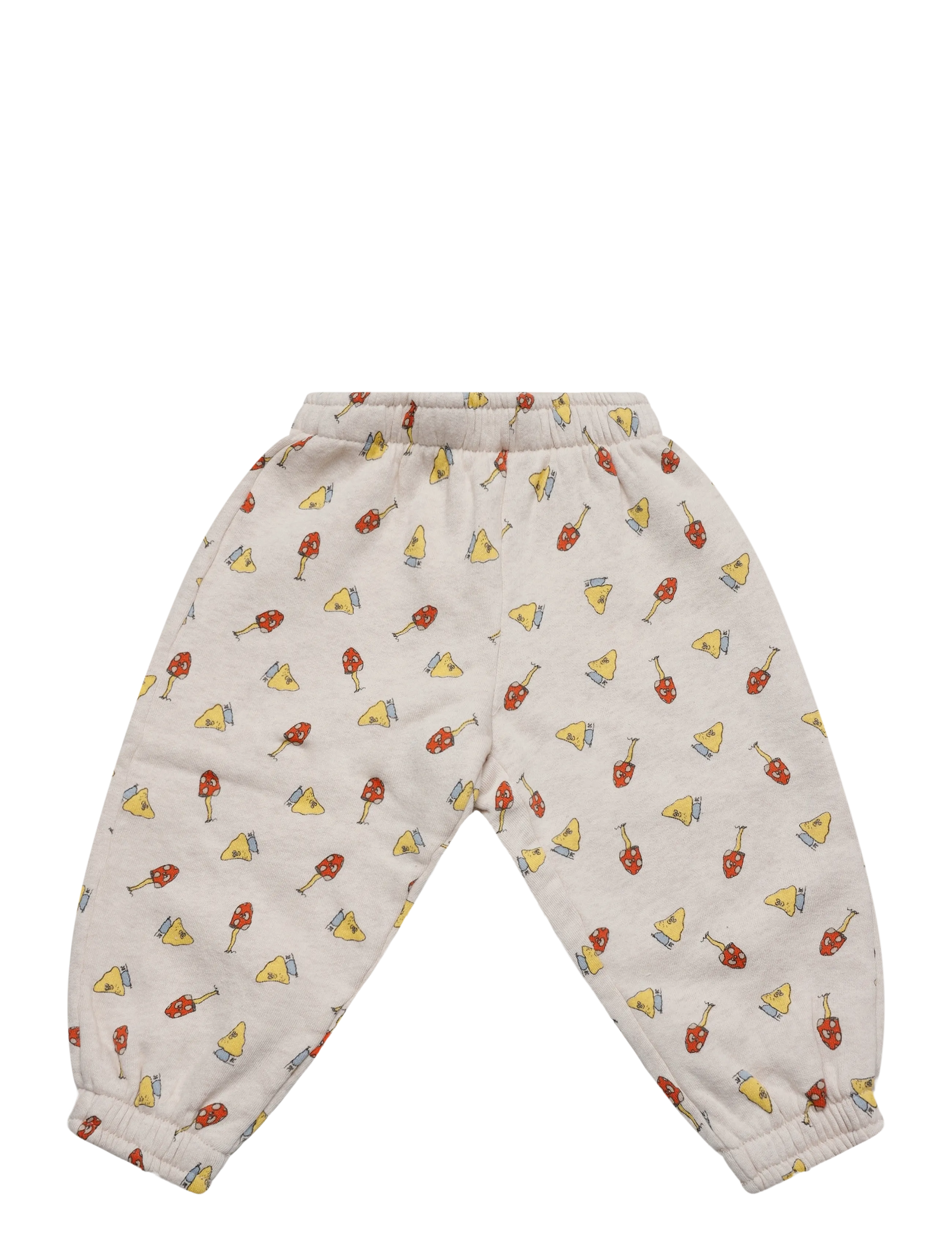 Bobo Choses - Mush Monster Duo all over jogging pants - jogginghosen - white - 1