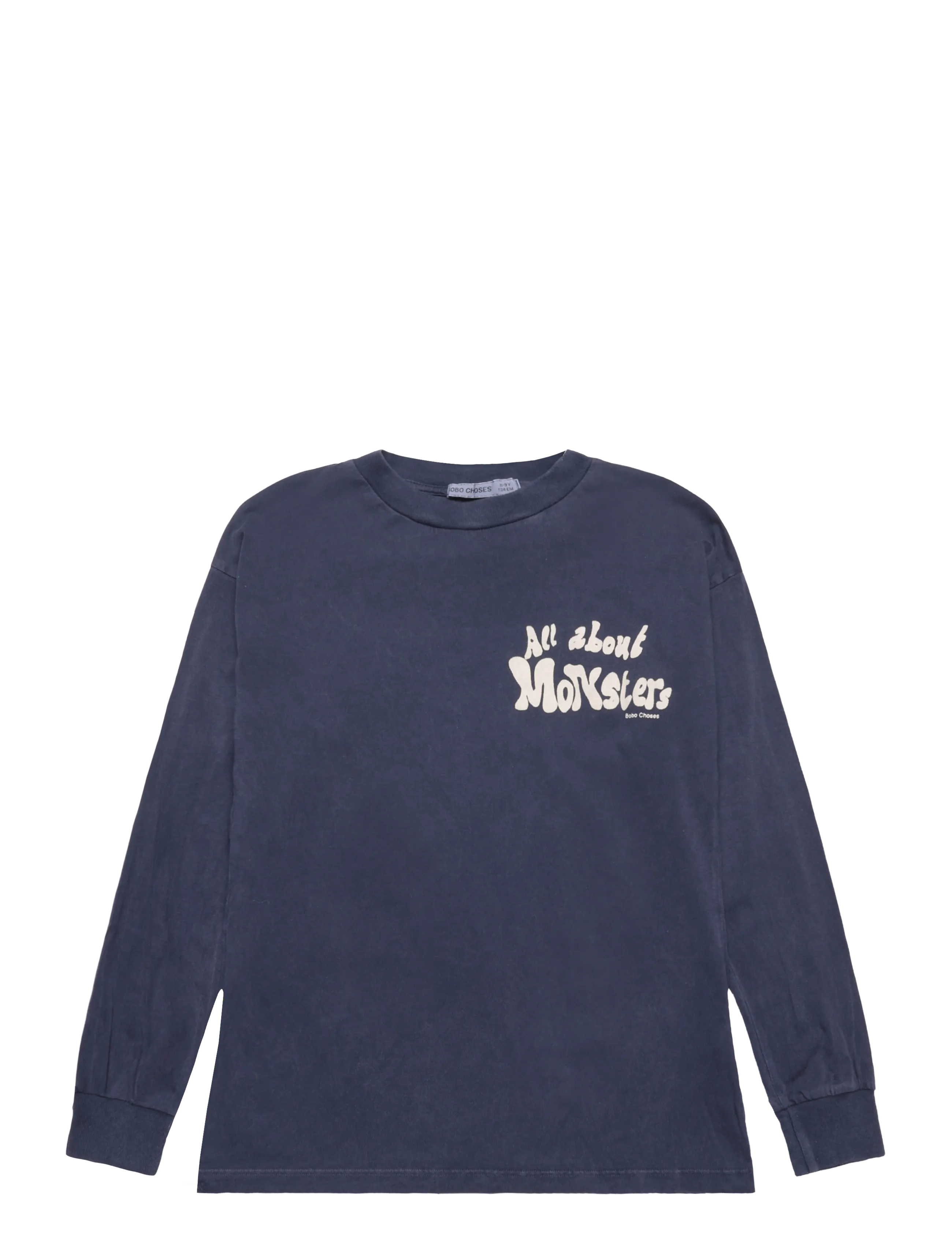 Bobo Choses All About Monsters T-shirt top - Shop by age - NAVY / navy