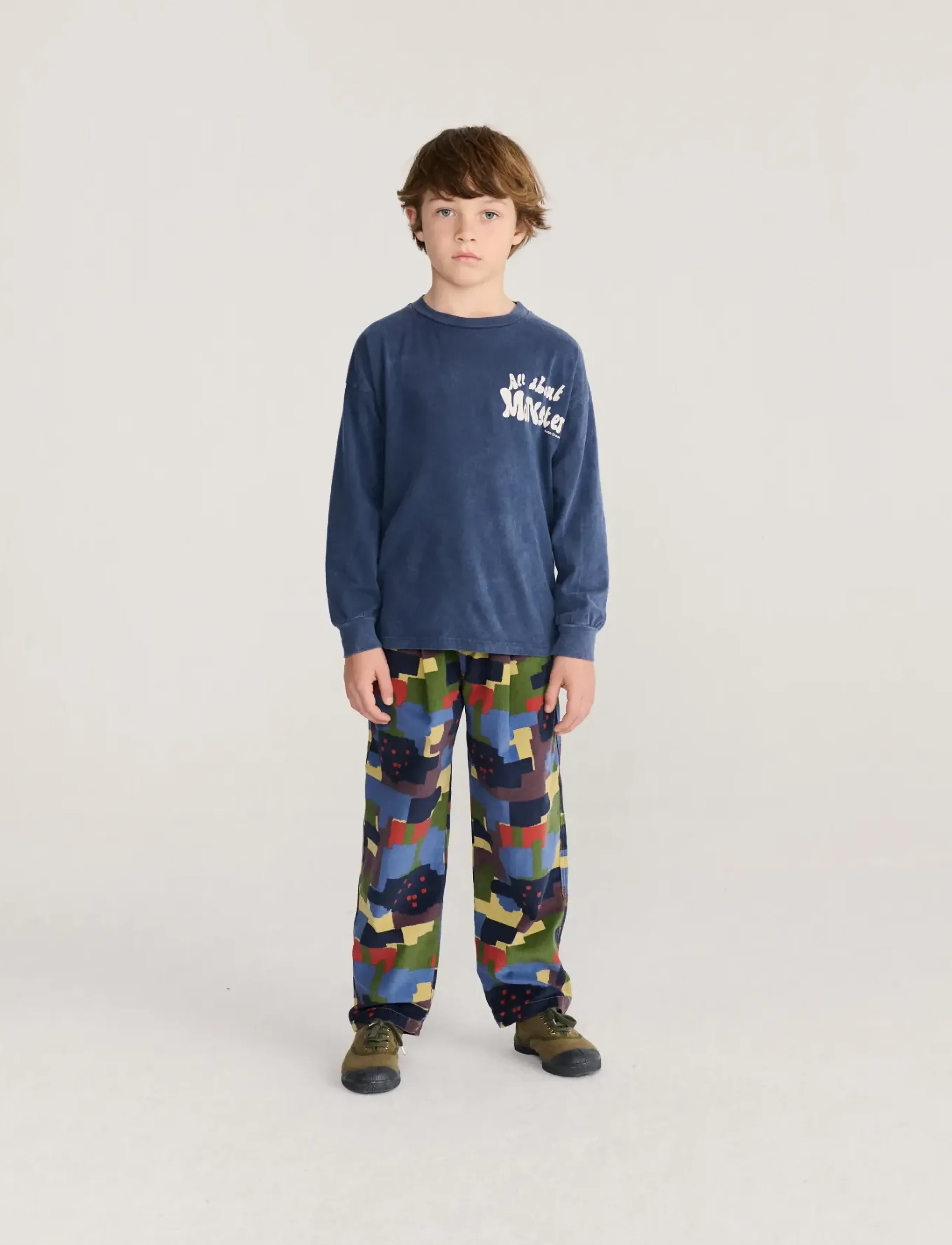 Bobo Choses - All About Monsters T-shirt top - langärmelig - navy - 3