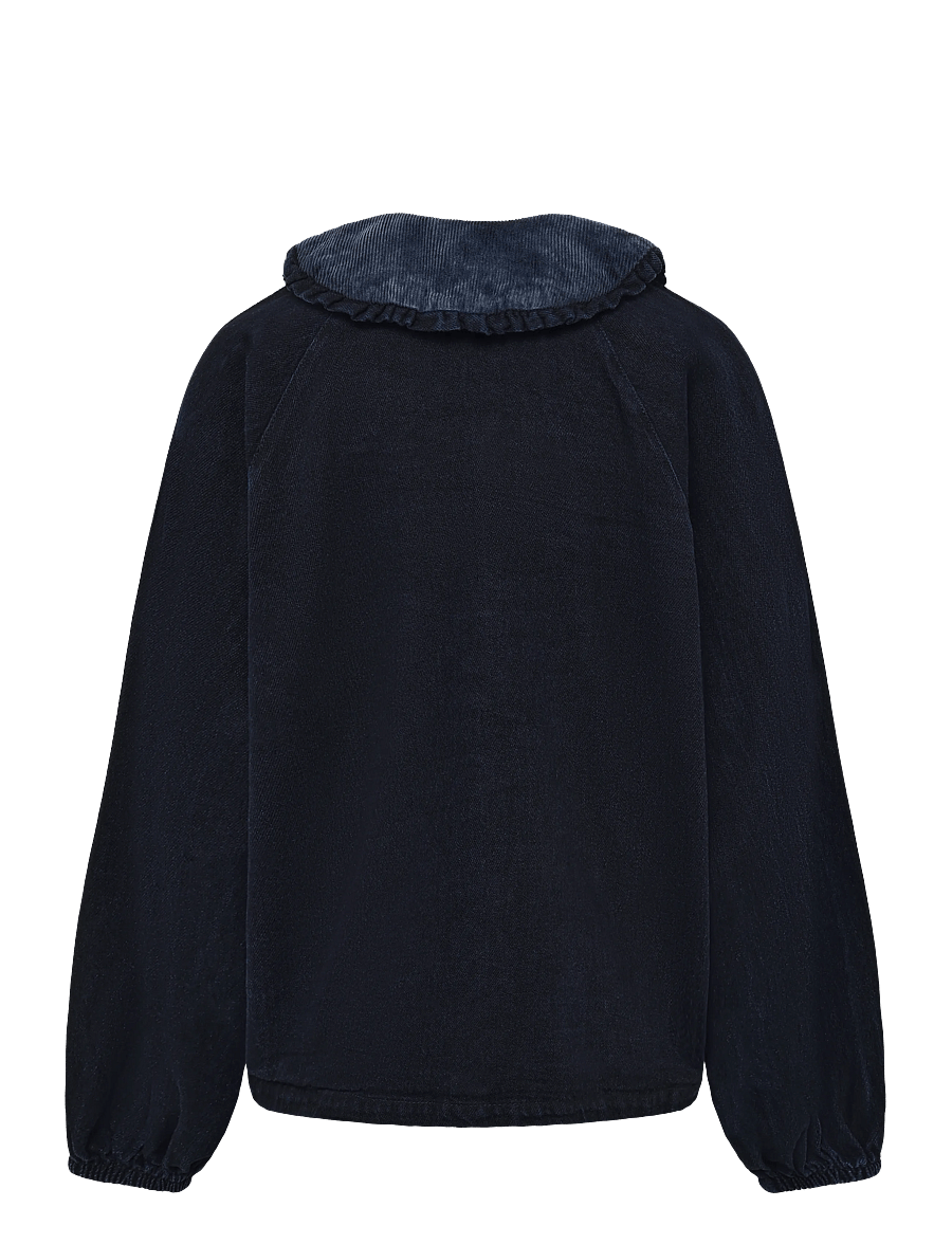 Bobo Choses - Mystery Bobo Choses denim blouse - pikkade varrukatega särgid - navy - 1