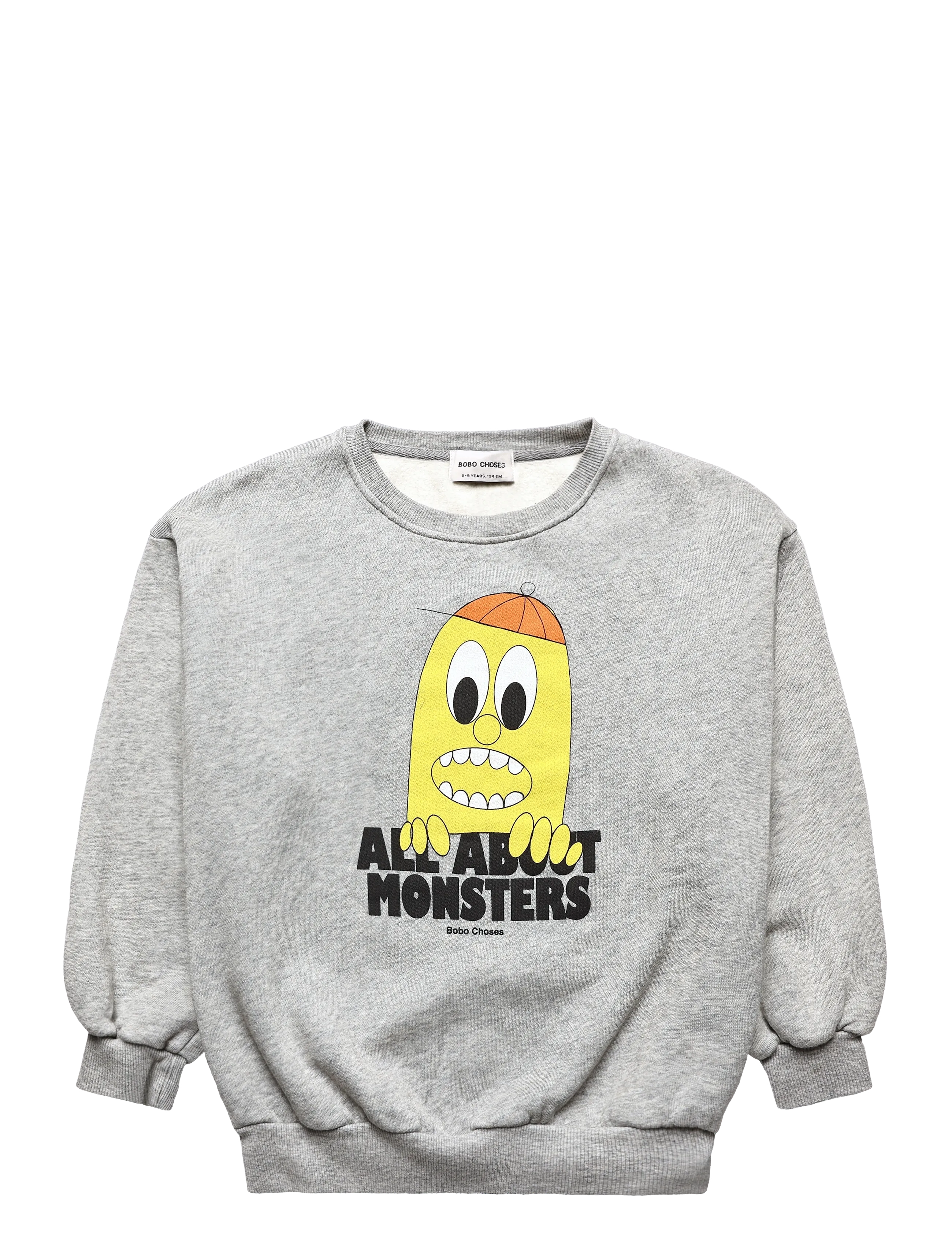 Bobo Choses Bobo Choses Bigtooth Lemon sweatshirt - Oberteile - GREY / grey