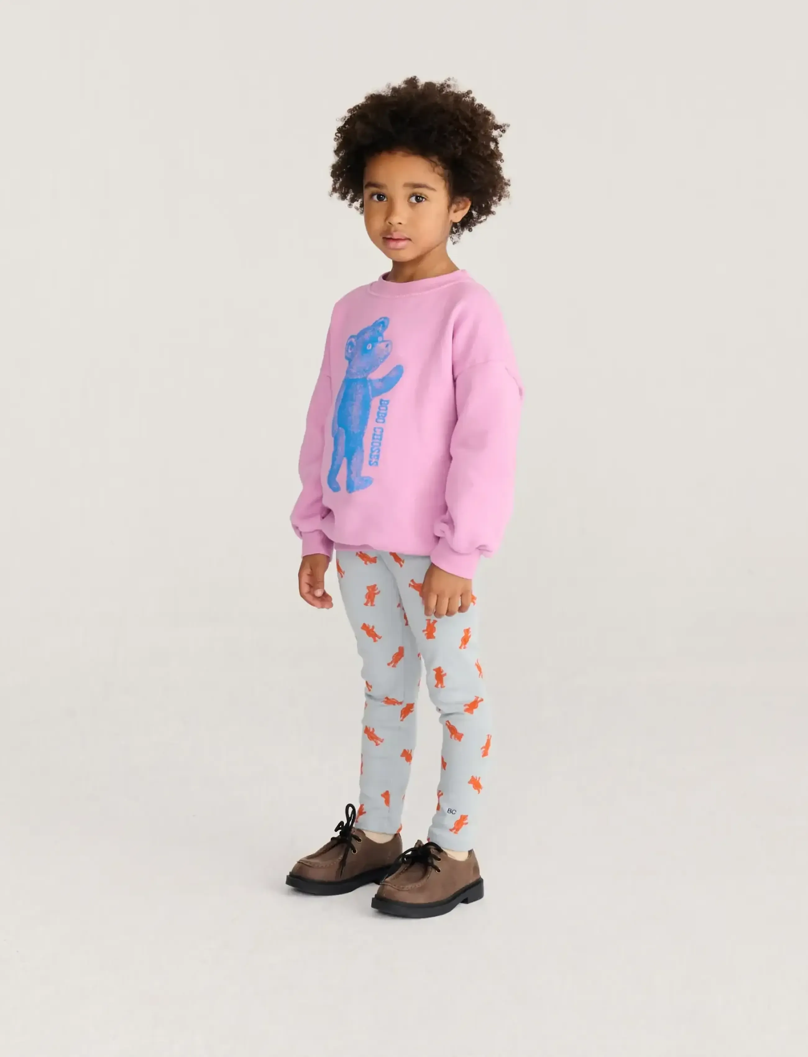 Bobo Choses - Bobo Choses Softpaw Monster sweatshirt - sweatshirts - pink - 3