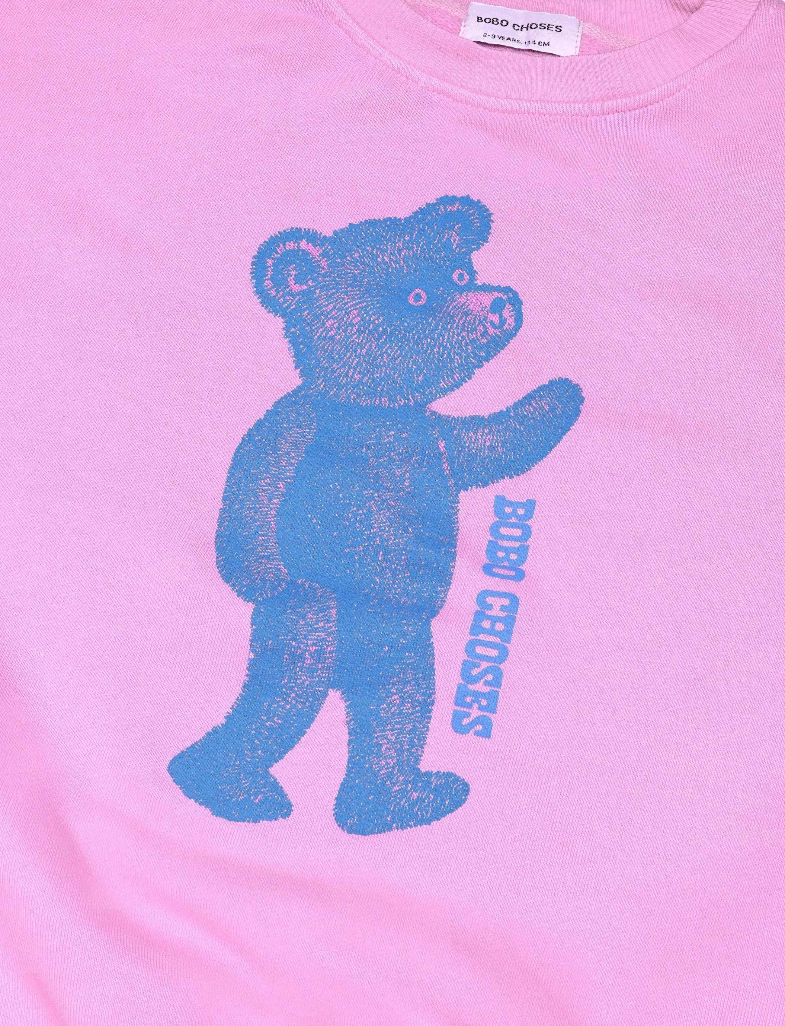 Bobo Choses - Bobo Choses Softpaw Monster sweatshirt - dressipluusid - pink - 2