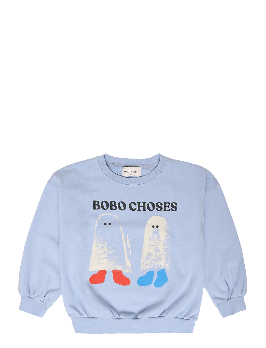 Bobo Choses - Bobo Choses Booty Ghosts sweatshirt - blue - 0