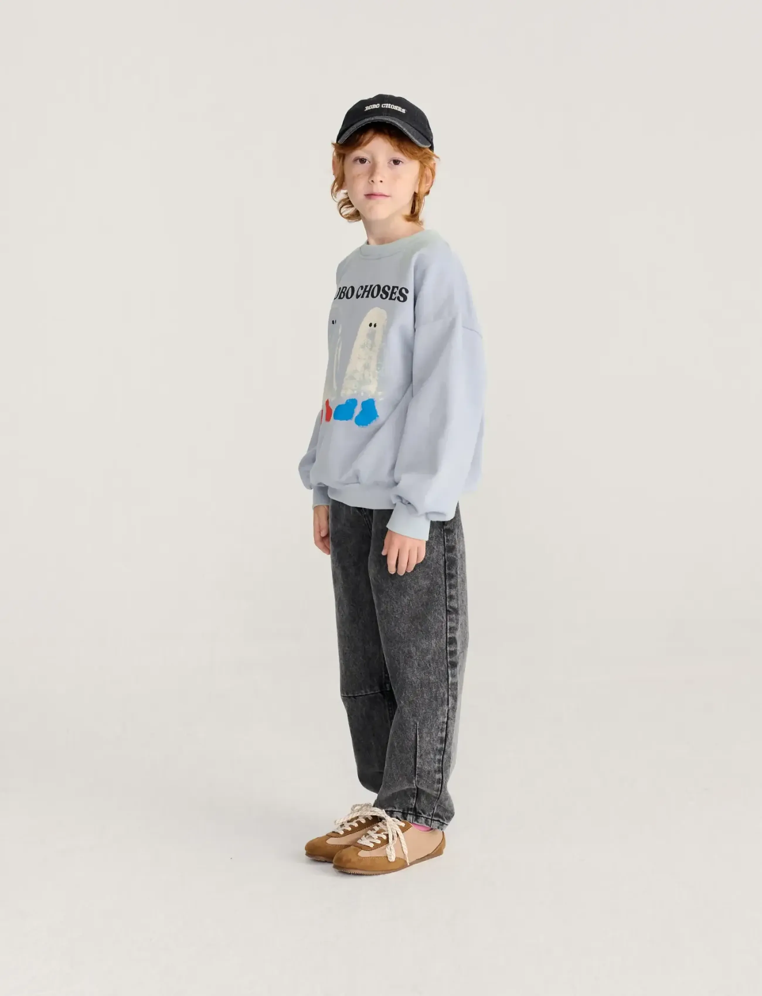 Bobo Choses - Bobo Choses Booty Ghosts sweatshirt - sweatshirts - blue - 0