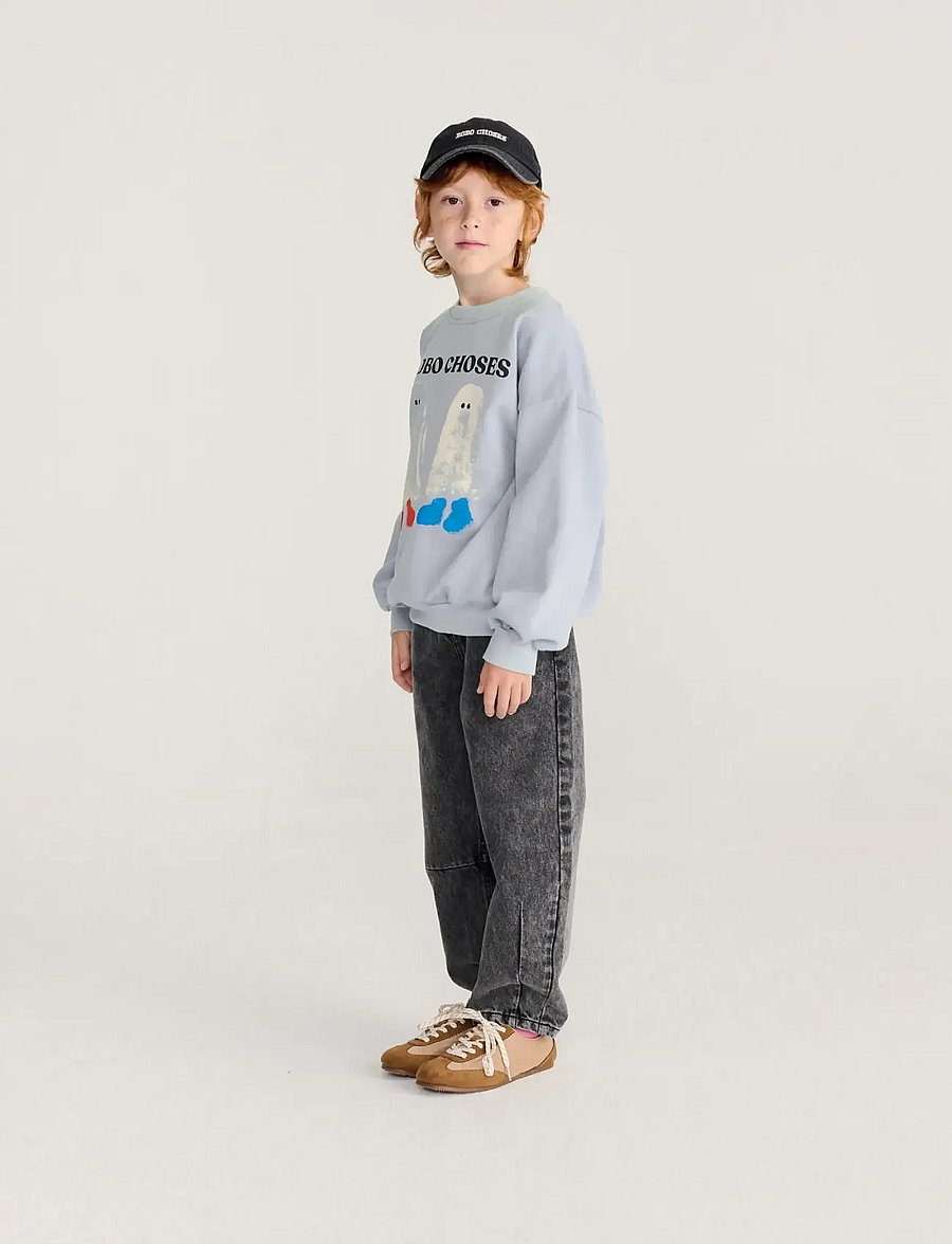 Bobo Choses - Bobo Choses Booty Ghosts sweatshirt - sweatshirts - blue - 0