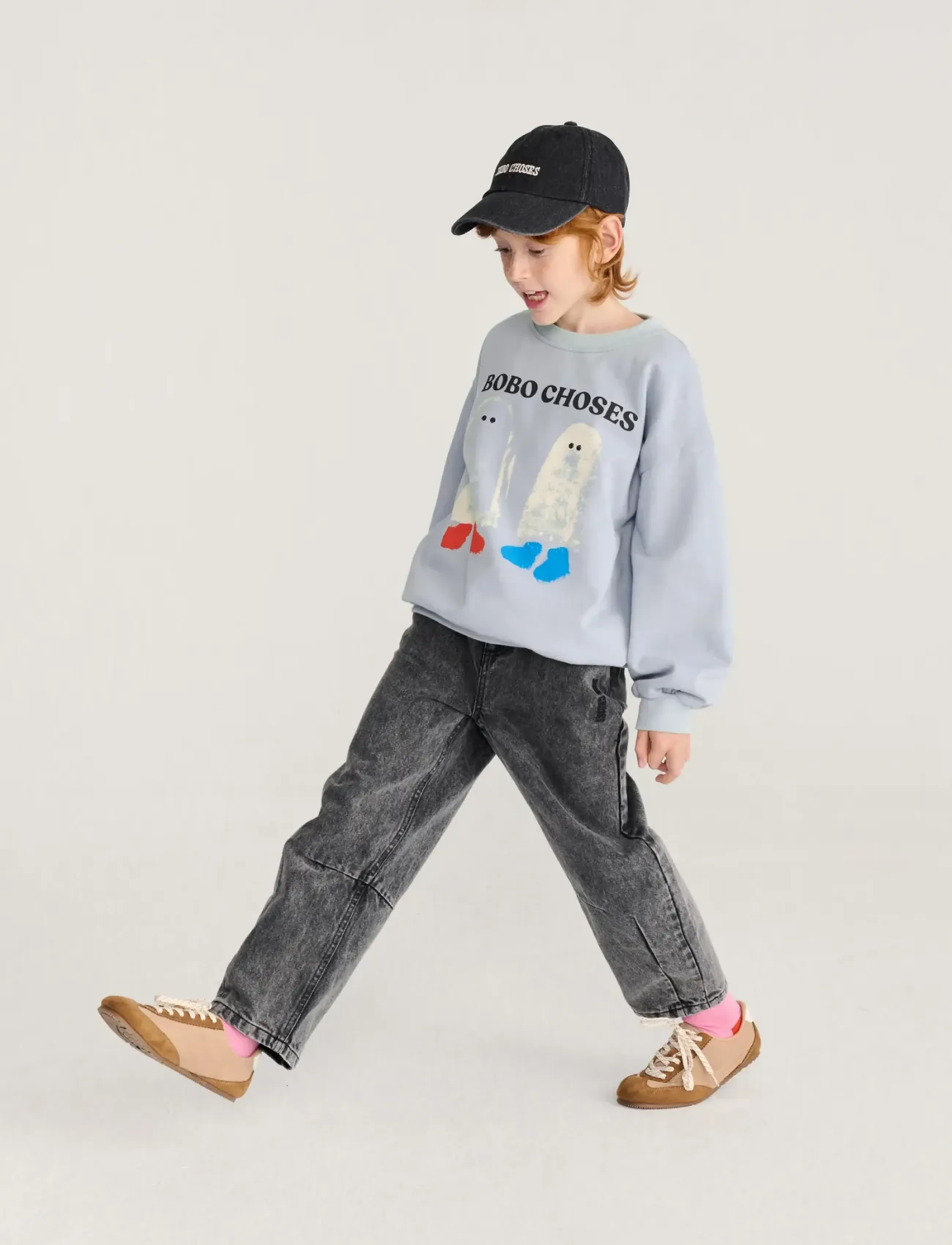 Bobo Choses - Bobo Choses Booty Ghosts sweatshirt - sweatshirts - blue - 3