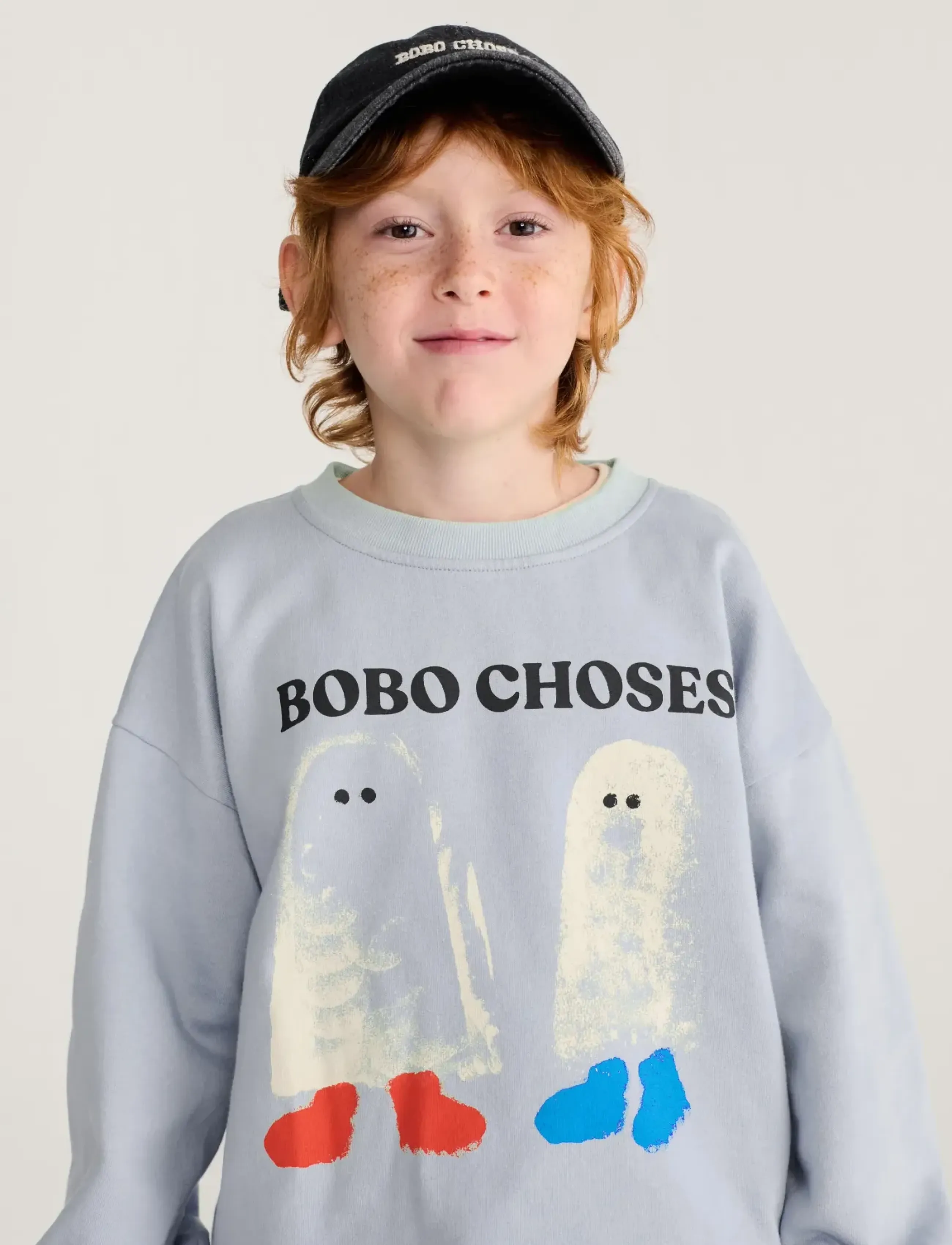 Bobo Choses - Bobo Choses Booty Ghosts sweatshirt - sweatshirts - blue - 4
