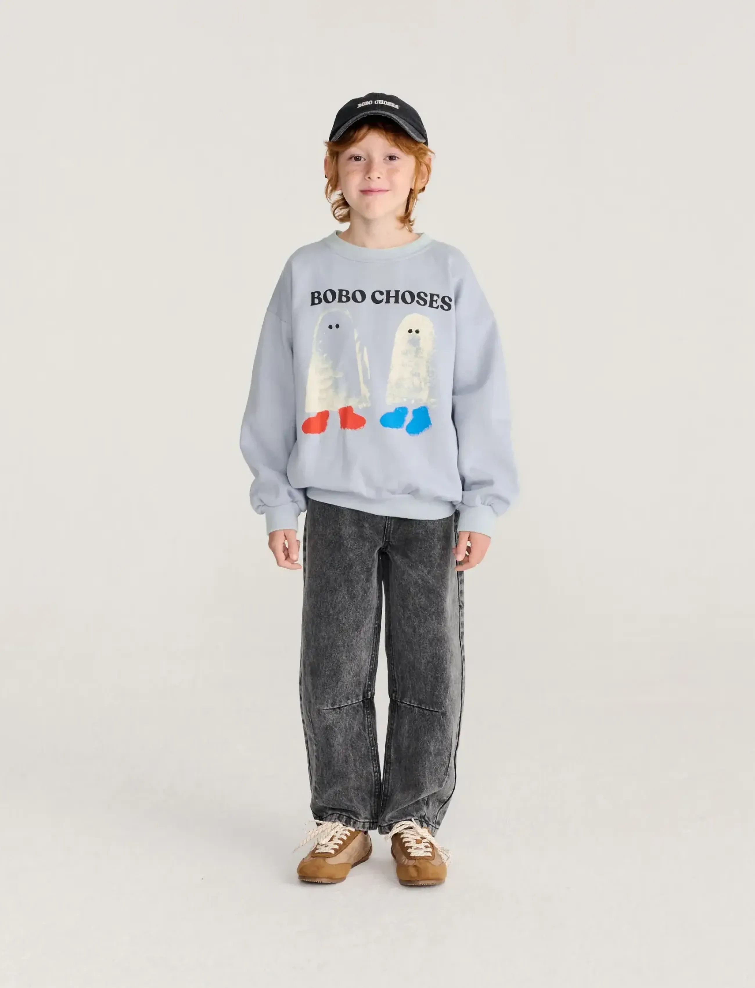 Bobo Choses - Bobo Choses Booty Ghosts sweatshirt - sweatshirts - blue - 5