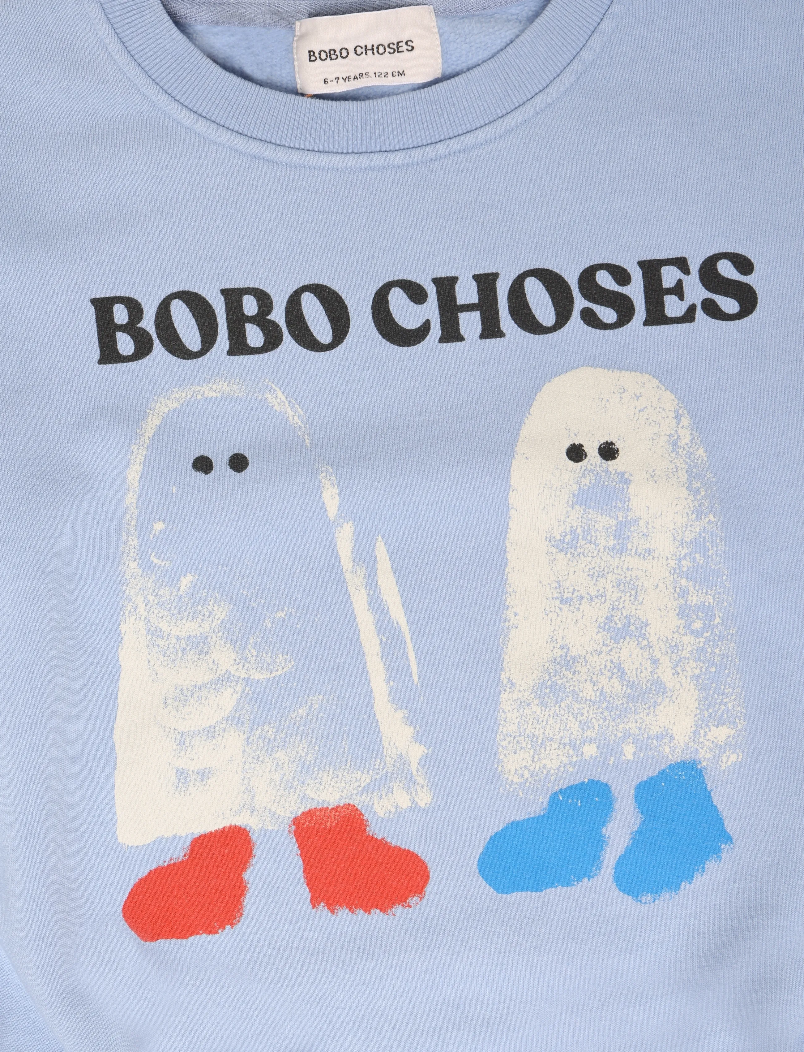 Bobo Choses - Bobo Choses Booty Ghosts sweatshirt - blue - 2