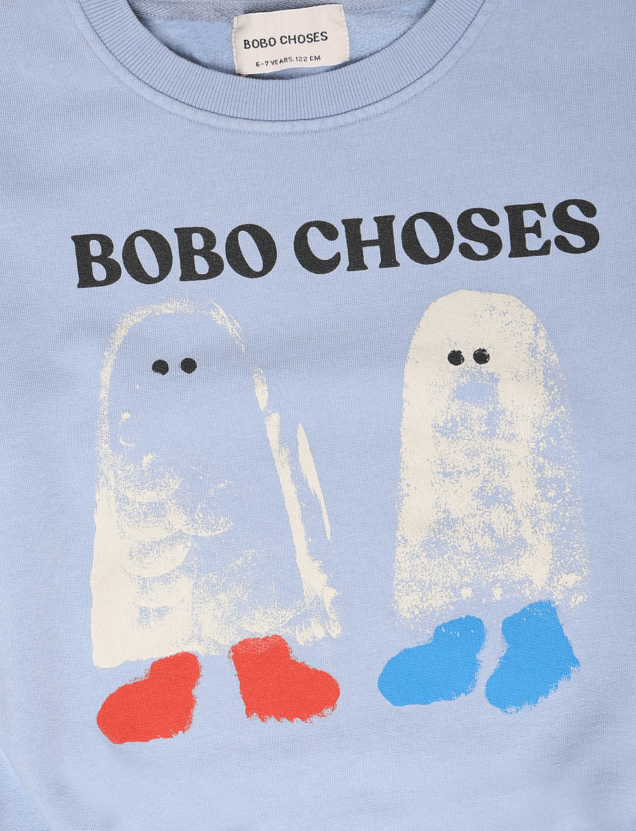 Bobo Choses - Bobo Choses Booty Ghosts sweatshirt - blue - 2