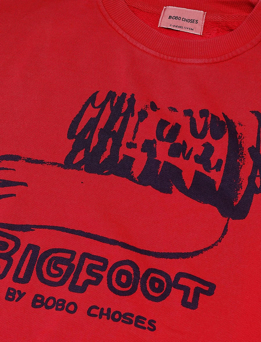 Bobo Choses - Bobo Choses Bigfoot By BC sweatshirt - dressipluusid - red - 2