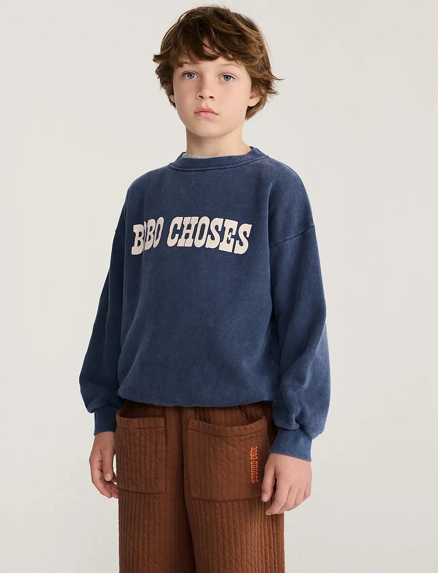 Bobo Choses - Bobo Choses Pop sweat shirt - sweatshirts - navy - 0
