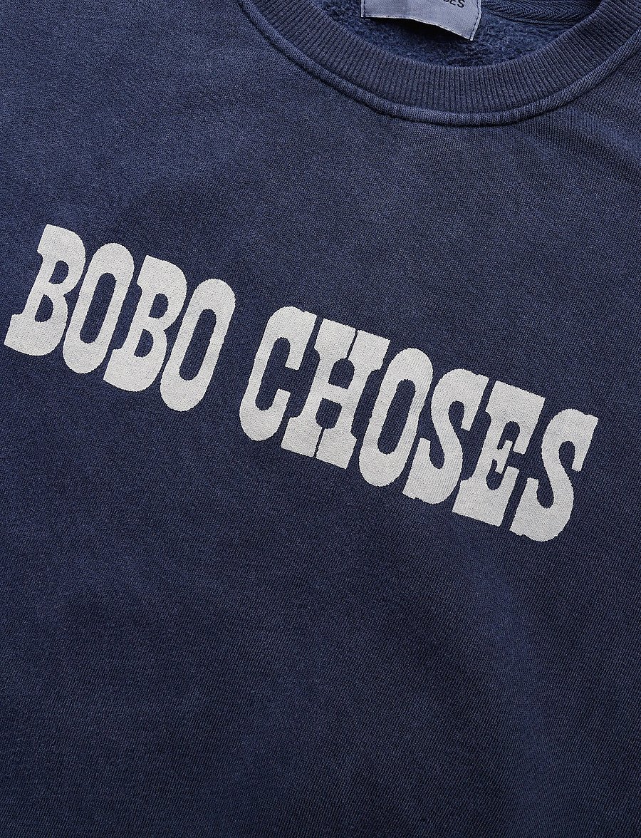 Bobo Choses - Bobo Choses Pop sweat shirt - sweatshirts - navy - 2