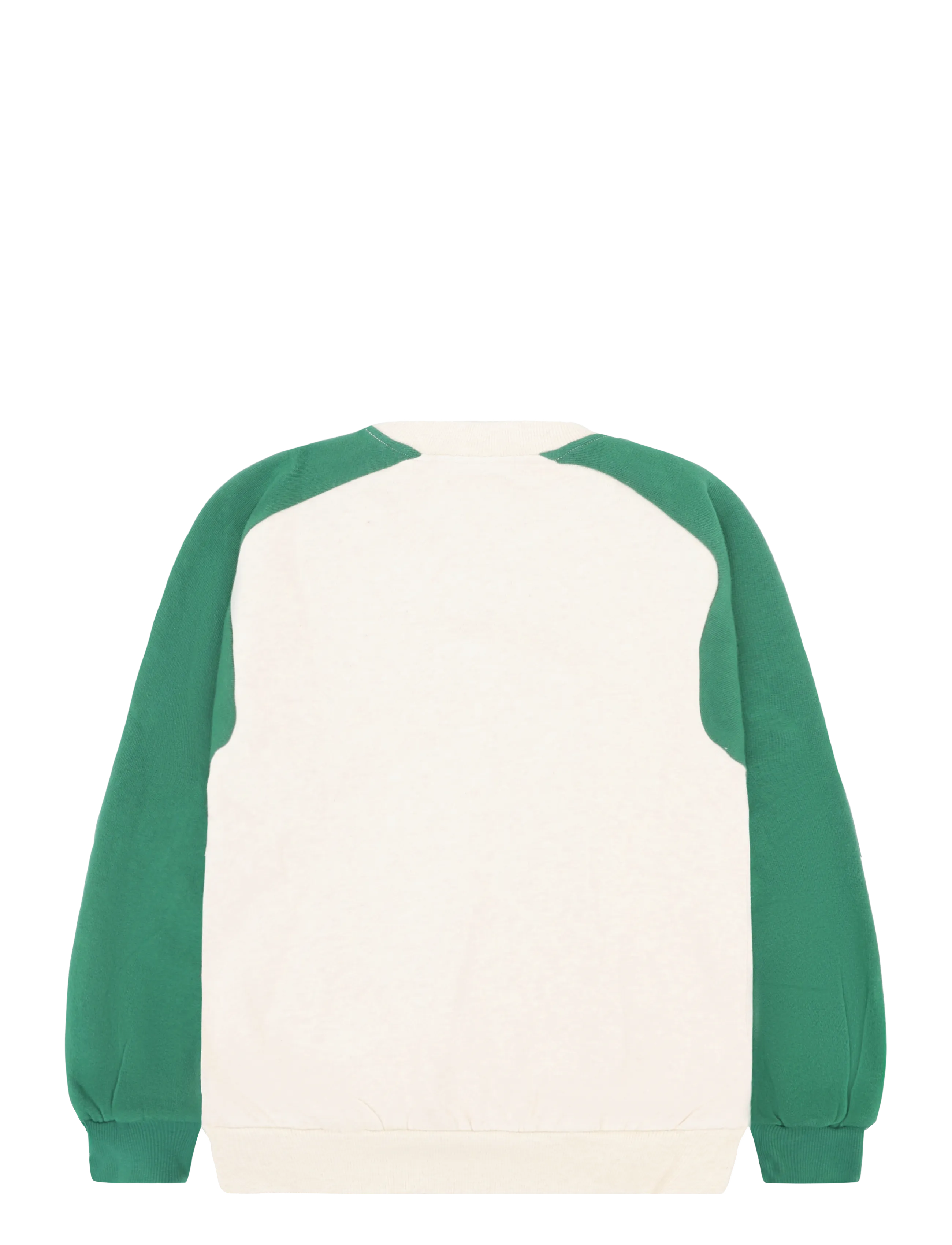 Bobo Choses - Bobo Choses Mr. Footish raglan sweatshirt - white - 1