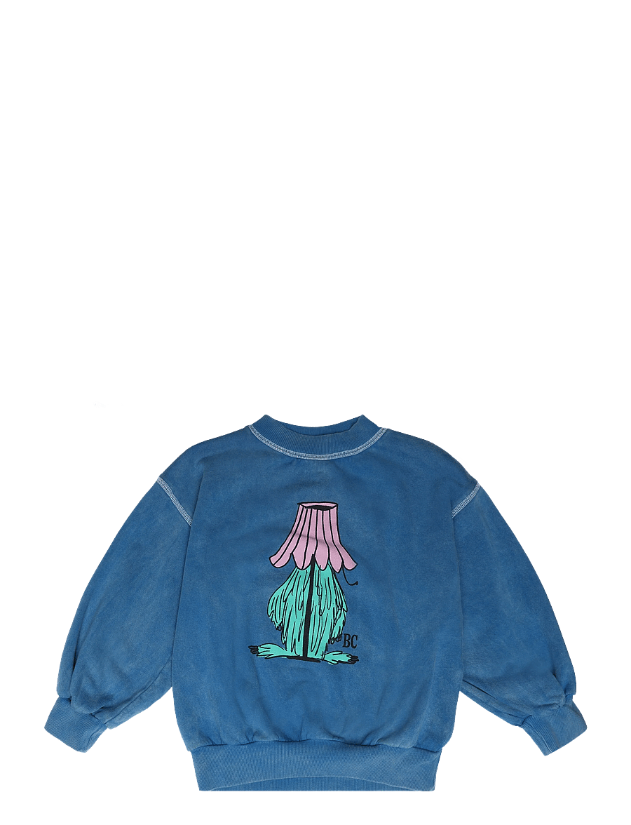 Bobo Choses - Bobo Choses Hidden Monster sweatshirt - sweatshirts - blue - 0