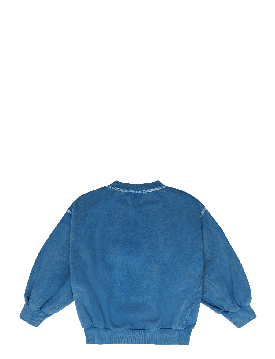 Bobo Choses - Bobo Choses Hidden Monster sweatshirt - sweatshirts - blue - 1
