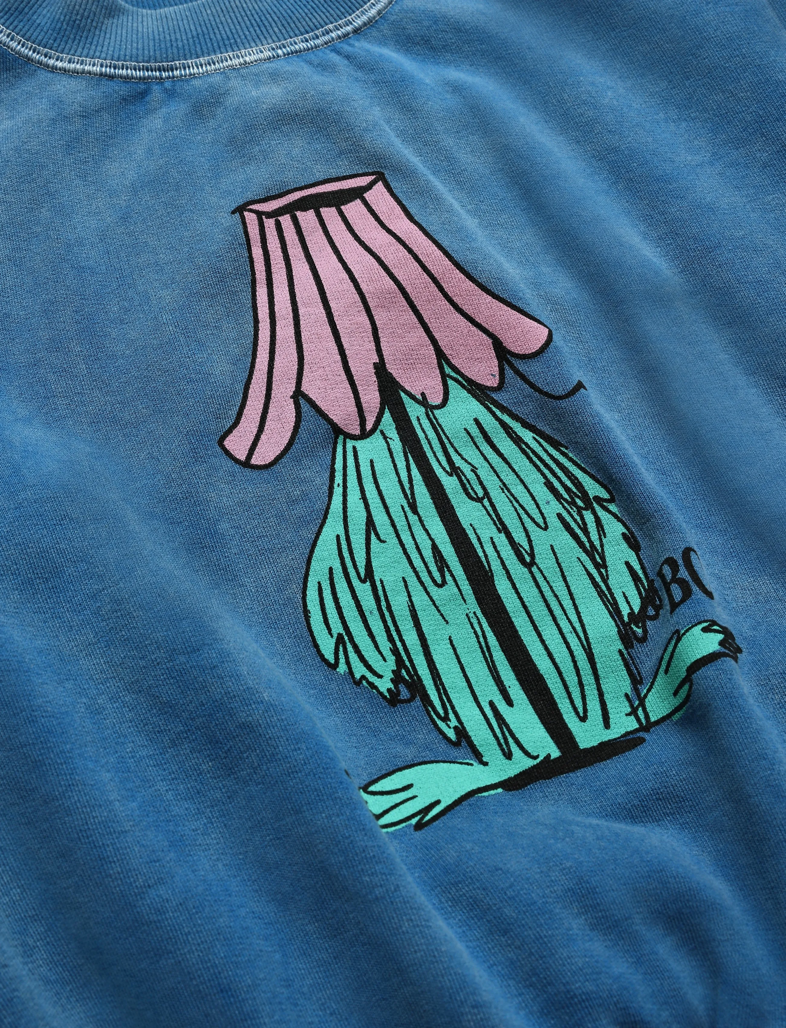 Bobo Choses - Bobo Choses Hidden Monster sweatshirt - blue - 2