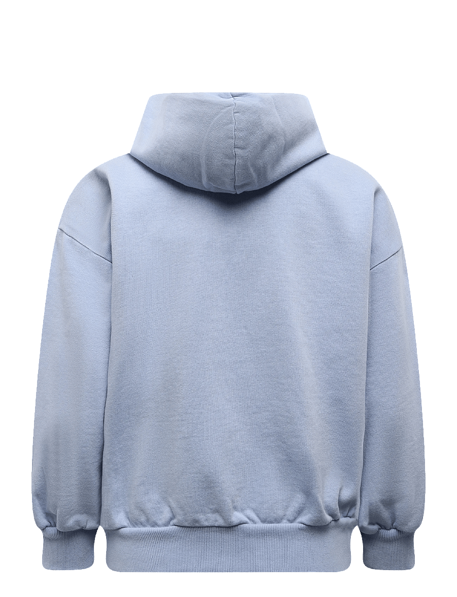 Bobo Choses - Bobo Choses Long Puff hoodie - kapuutsiga pusad - blue - 1