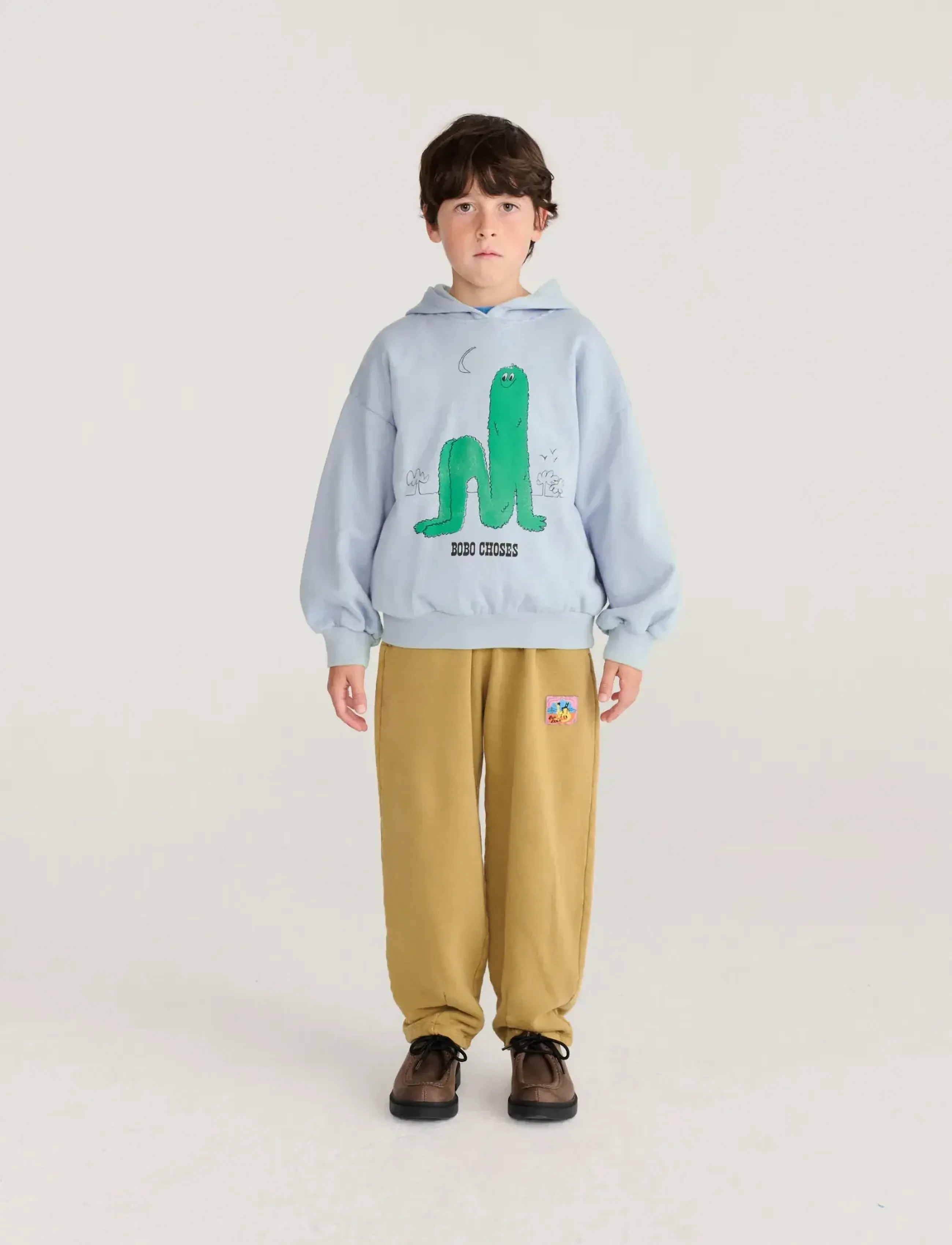 Bobo Choses Bobo Choses Long Puff hoodie - Yläosat - BLUE / blue