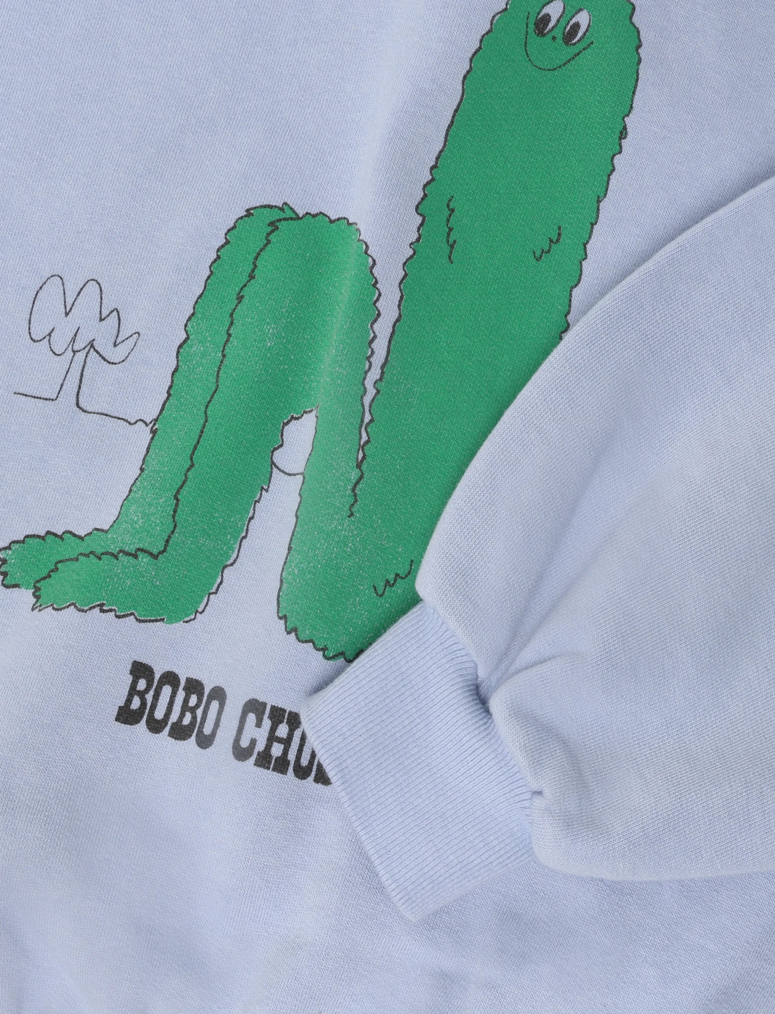 Bobo Choses - Bobo Choses Long Puff hoodie - kapuutsiga pusad - blue - 3