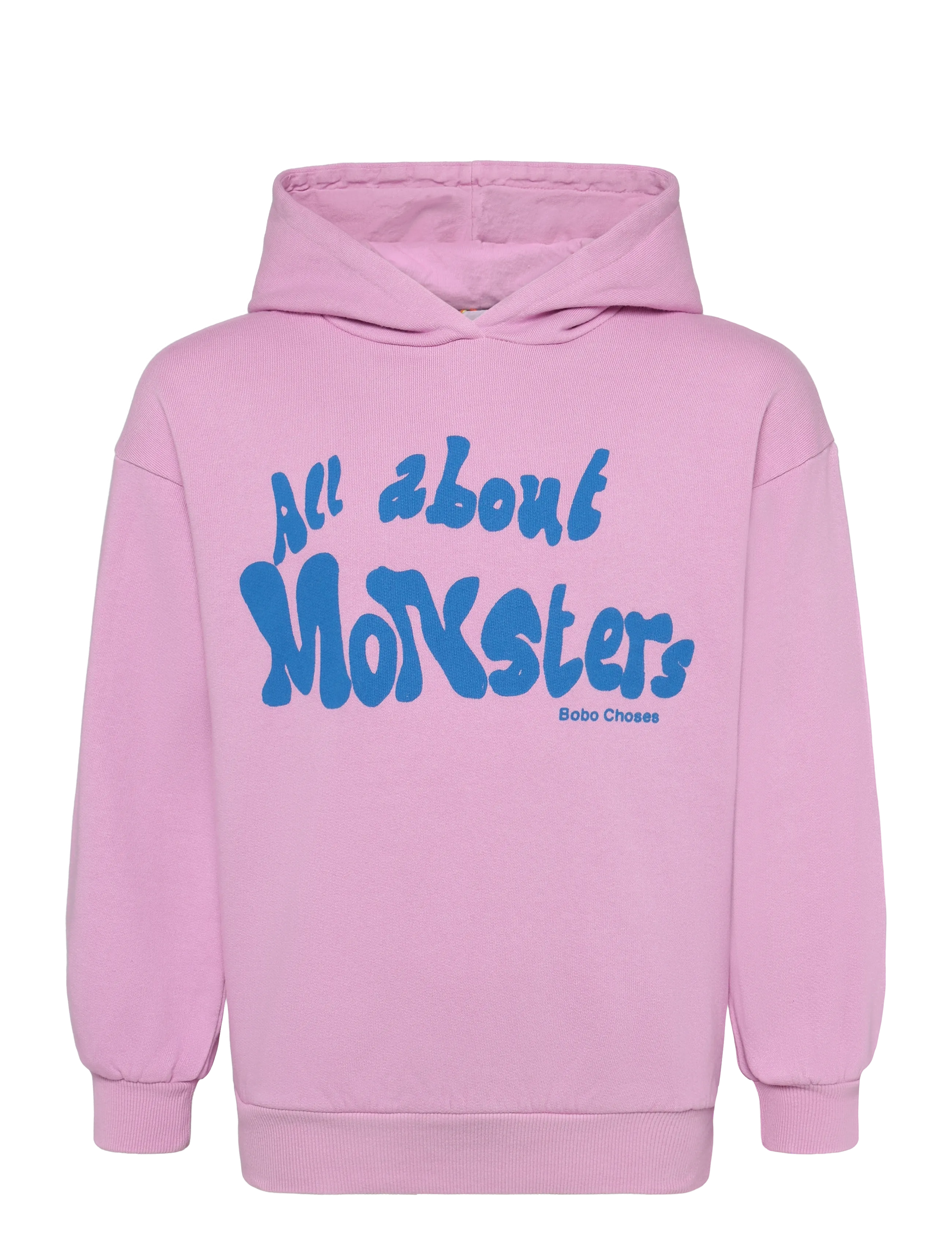 Bobo Choses All About Monsters Hoodie, 110, Sweatshirts & Hoodies, Rosa - Kinder