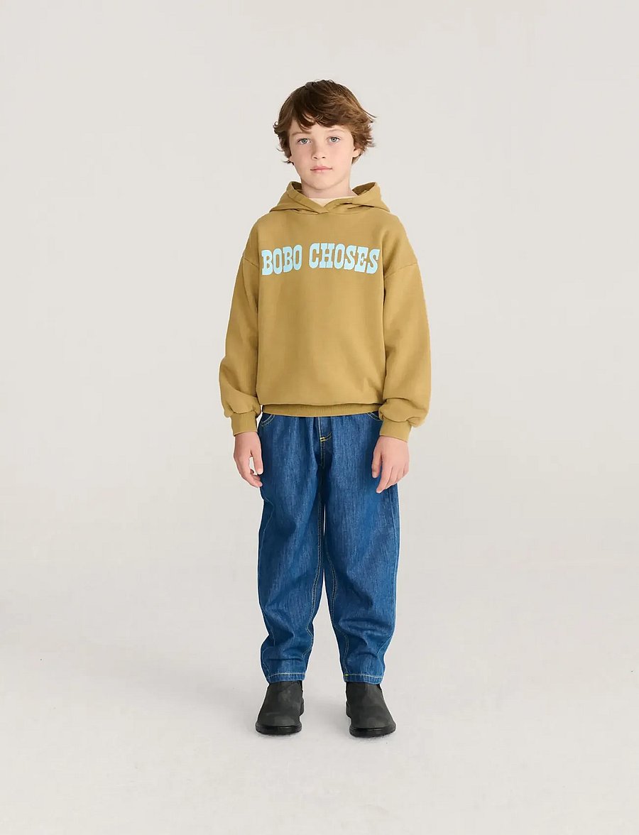 Bobo Choses - Bobo Choses Pop hoodie sweatshirt - sweatshirts - khaki green - 3
