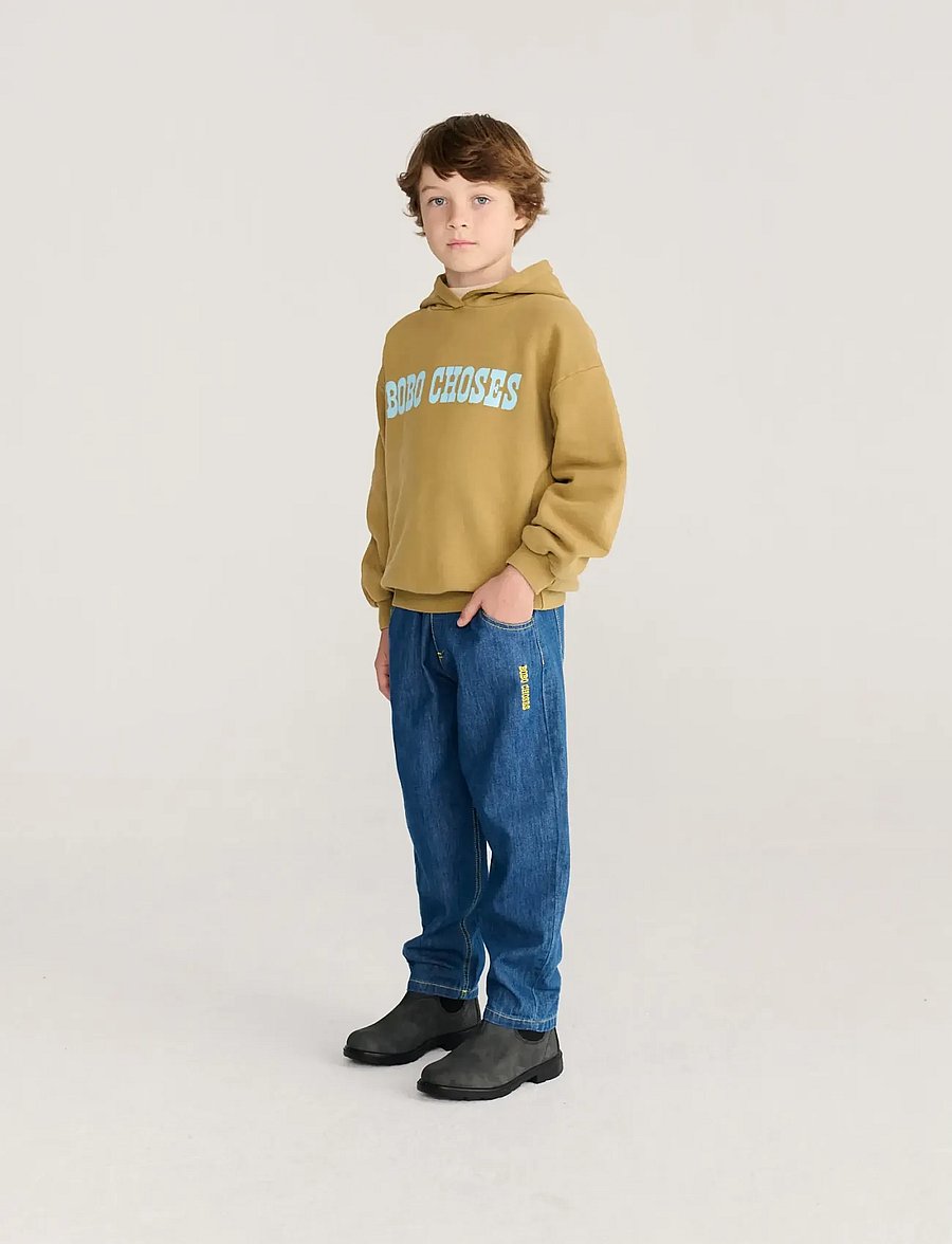 Bobo Choses - Bobo Choses Pop hoodie sweatshirt - sweatshirts - khaki green - 4