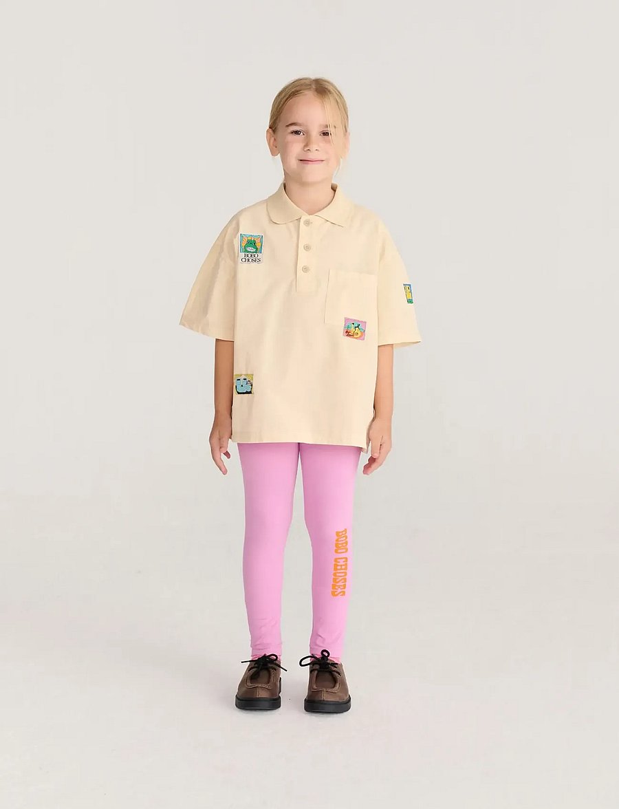 Bobo Choses - Bobo Choses Pop leggings pants - leggings - pink - 3