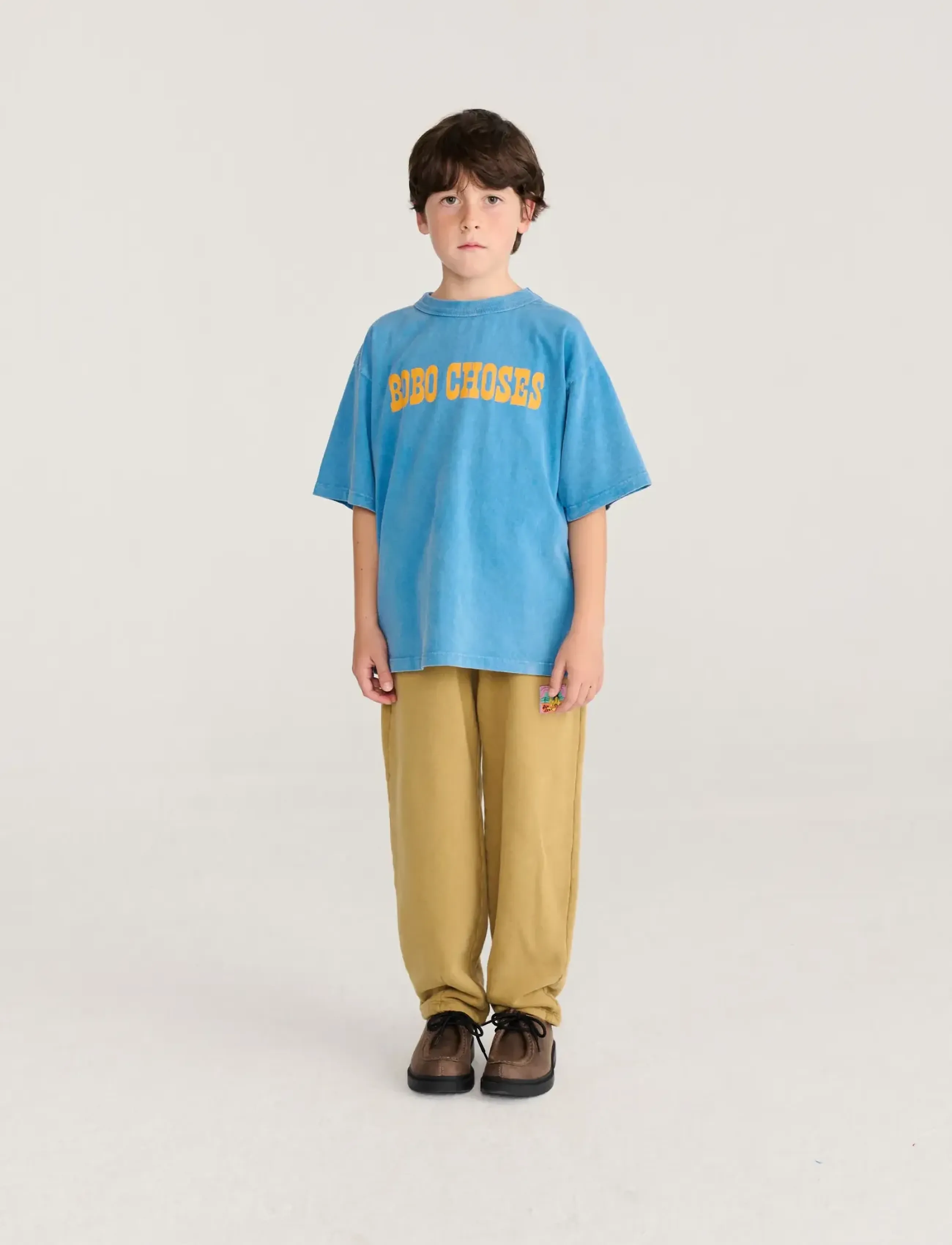 Bobo Choses - Taxi Saurus Tag cocoon jogging pants - jogginghosen - khaki green - 3
