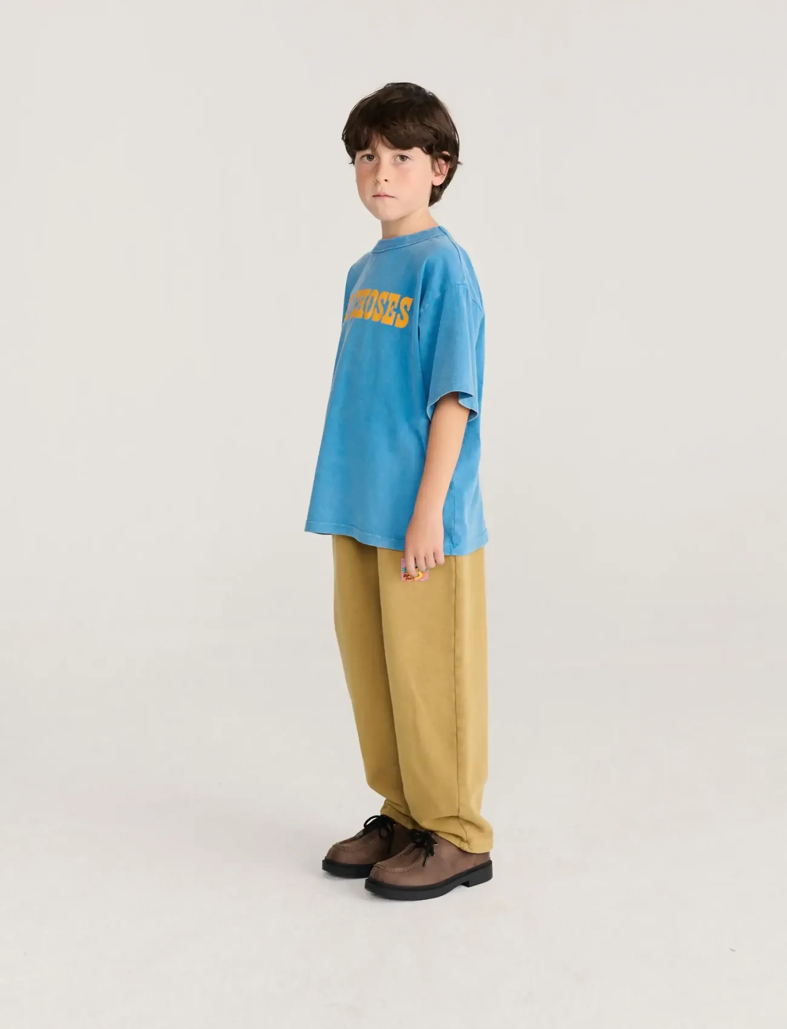 Bobo Choses - Taxi Saurus Tag cocoon jogging pants - jogginghosen - khaki green - 4