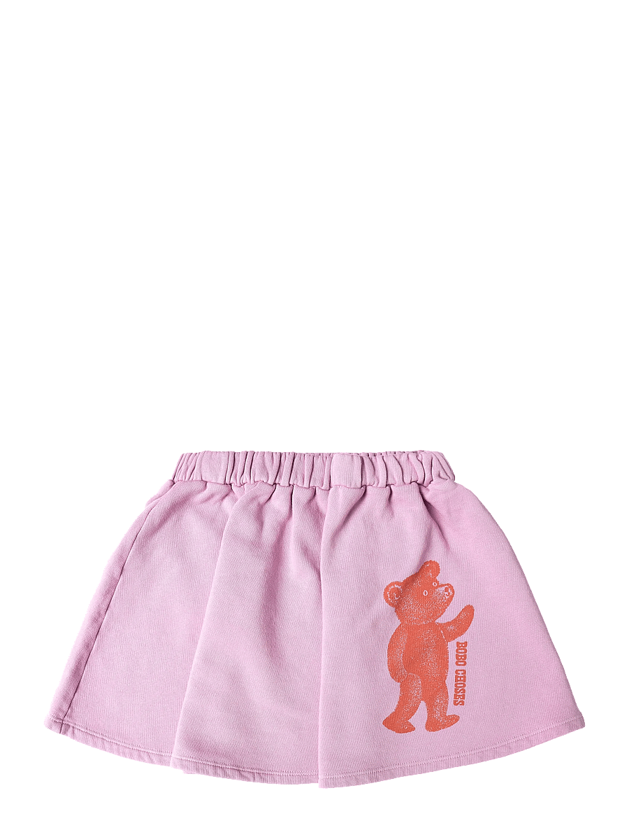 Bobo Choses - Bobo Choses Softpaw Monster fleece skirt - pink - 0