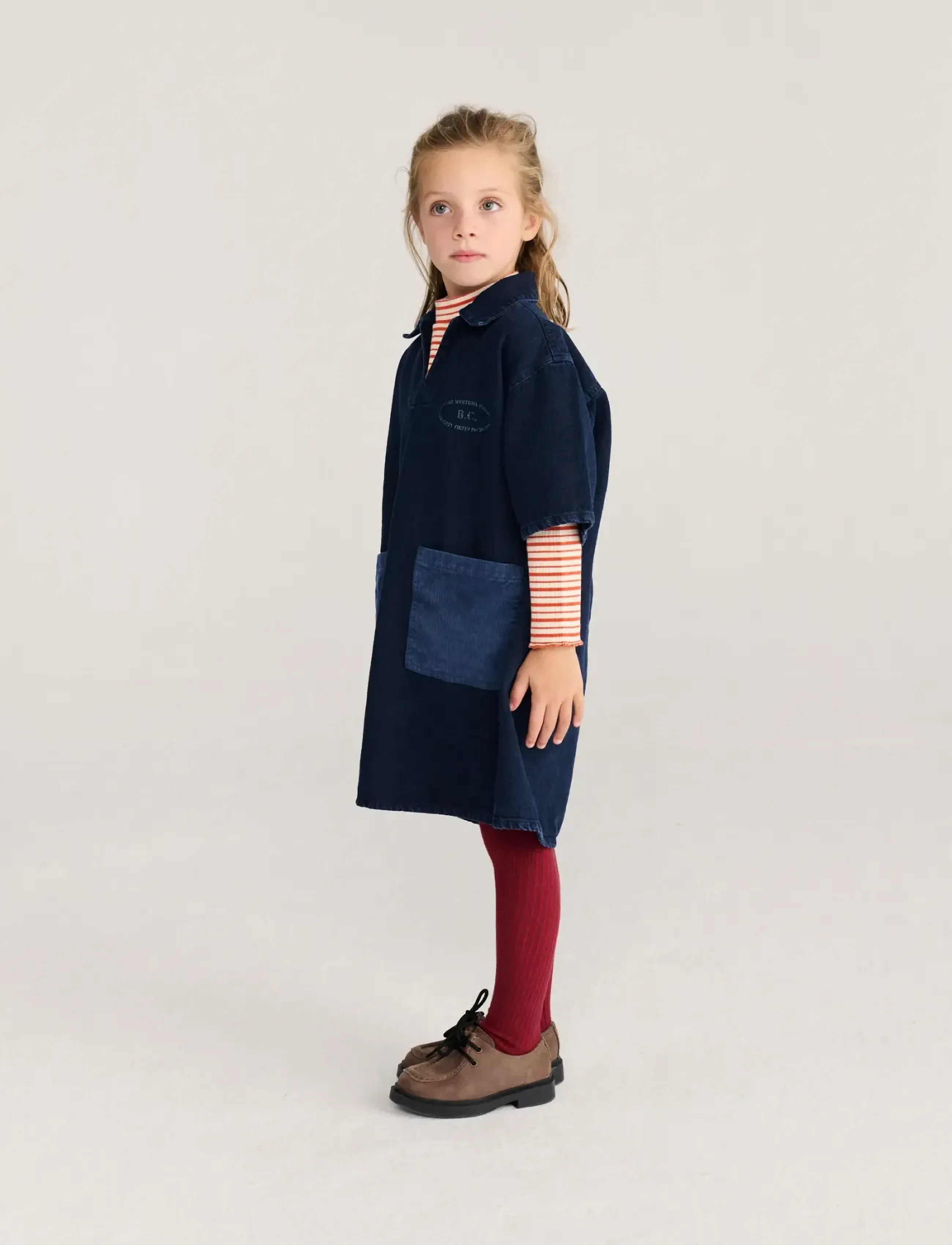 Bobo Choses Bobo Choses Mystery BC denim dress - Dresses & skirts - NAVY / navy