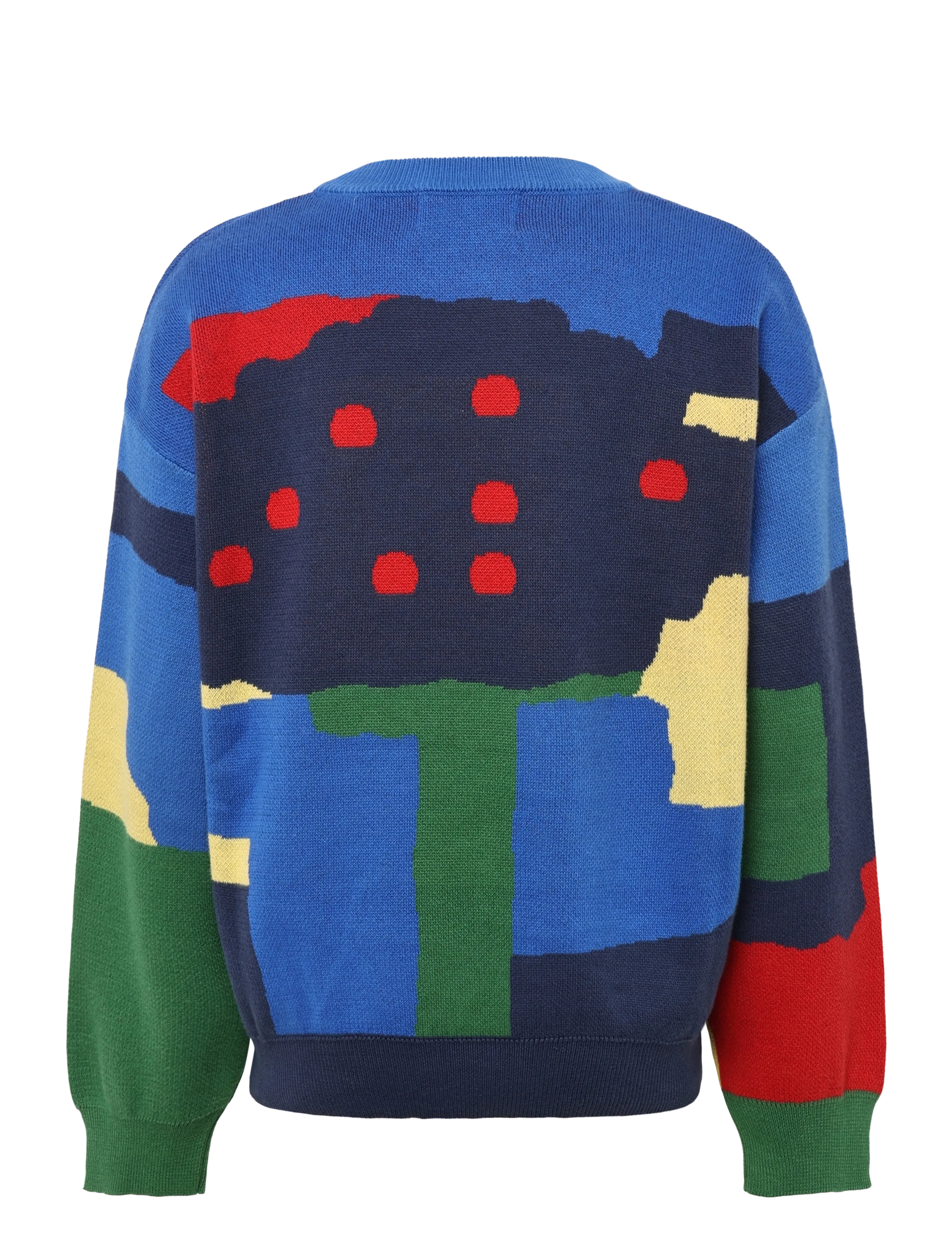 Bobo Choses - Paint Forest all over jacquard jumper - multi coloured - 1