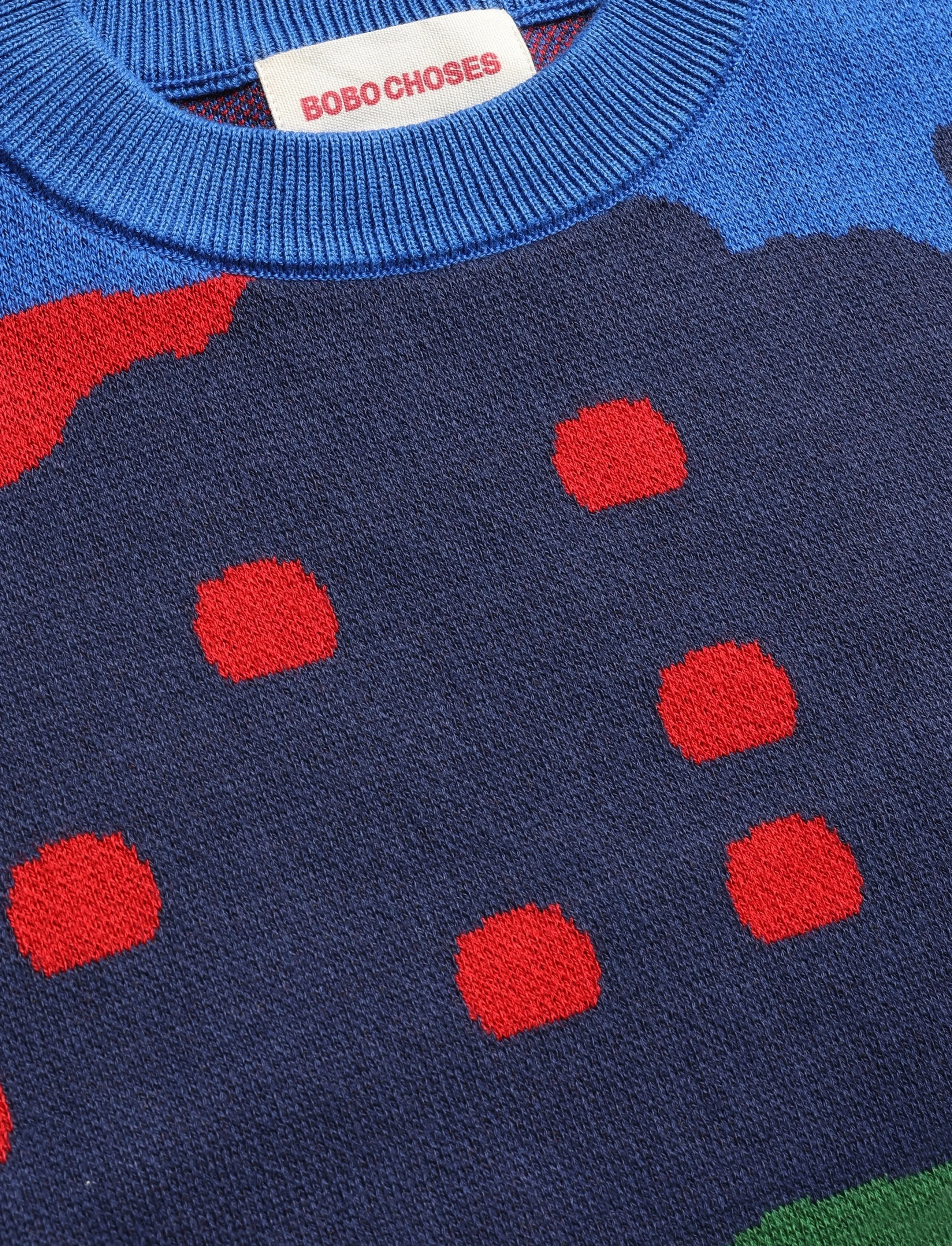 Bobo Choses - Paint Forest all over jacquard jumper - multi coloured - 2