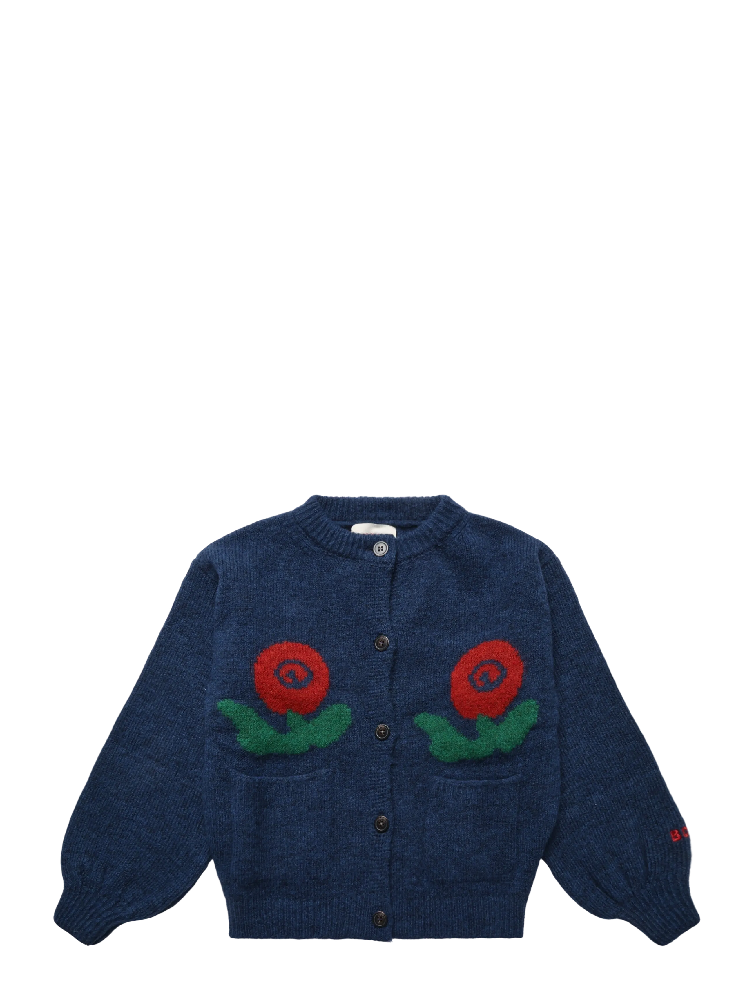 Bobo Choses Stamp Bloom cardigan Bobo Choses - Viršutinės dalies drabužiai - NAVY / navy