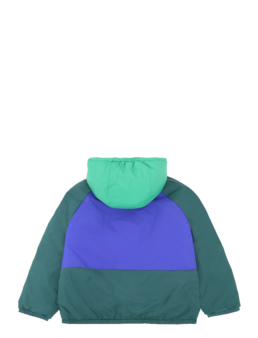 Bobo Choses - Almost Moiré all over reversible anorak - anorakker - navy - 1