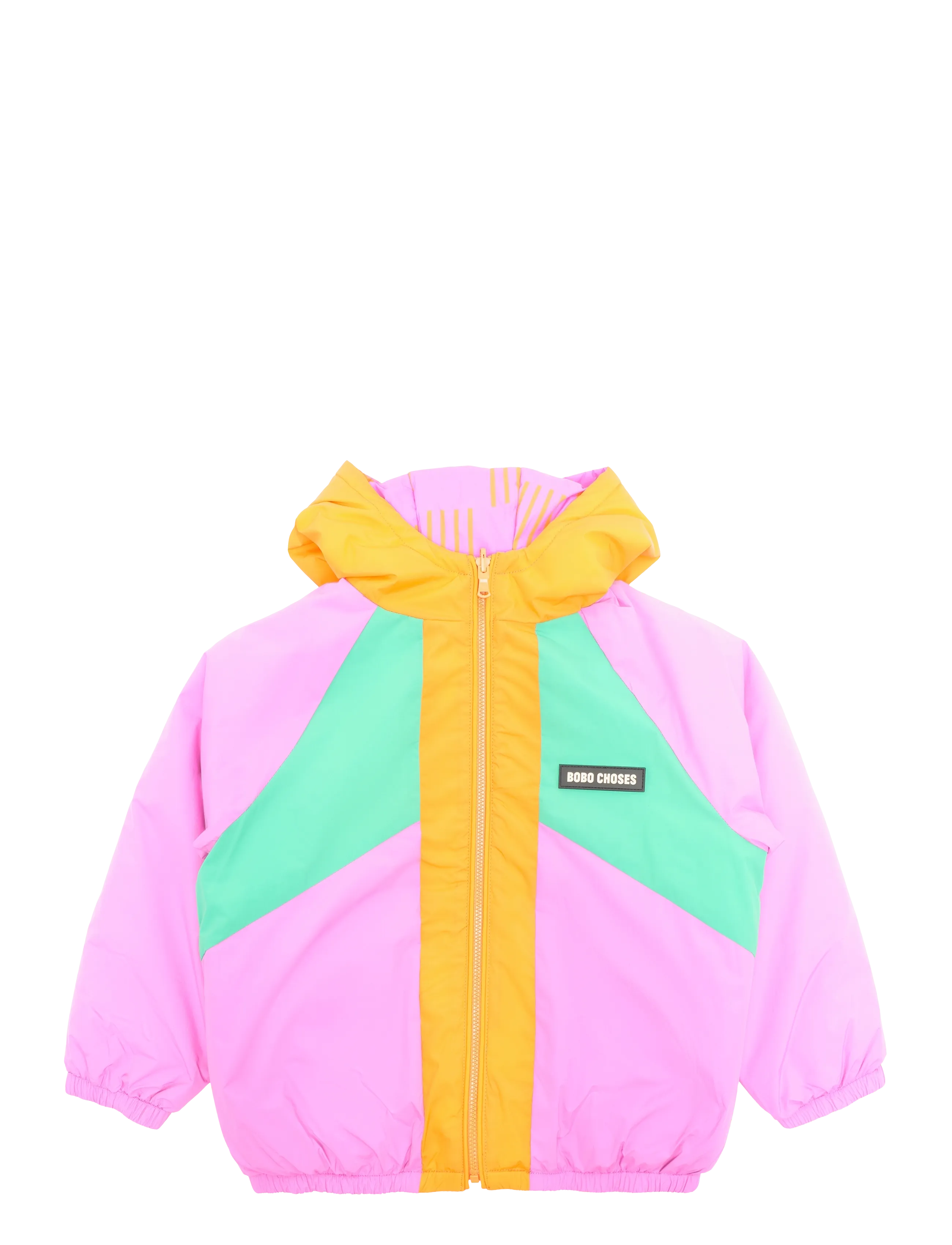 Bobo Choses Almost Moiré all over reversible anorak - Teens 9-14 years - PINK / pink/rose