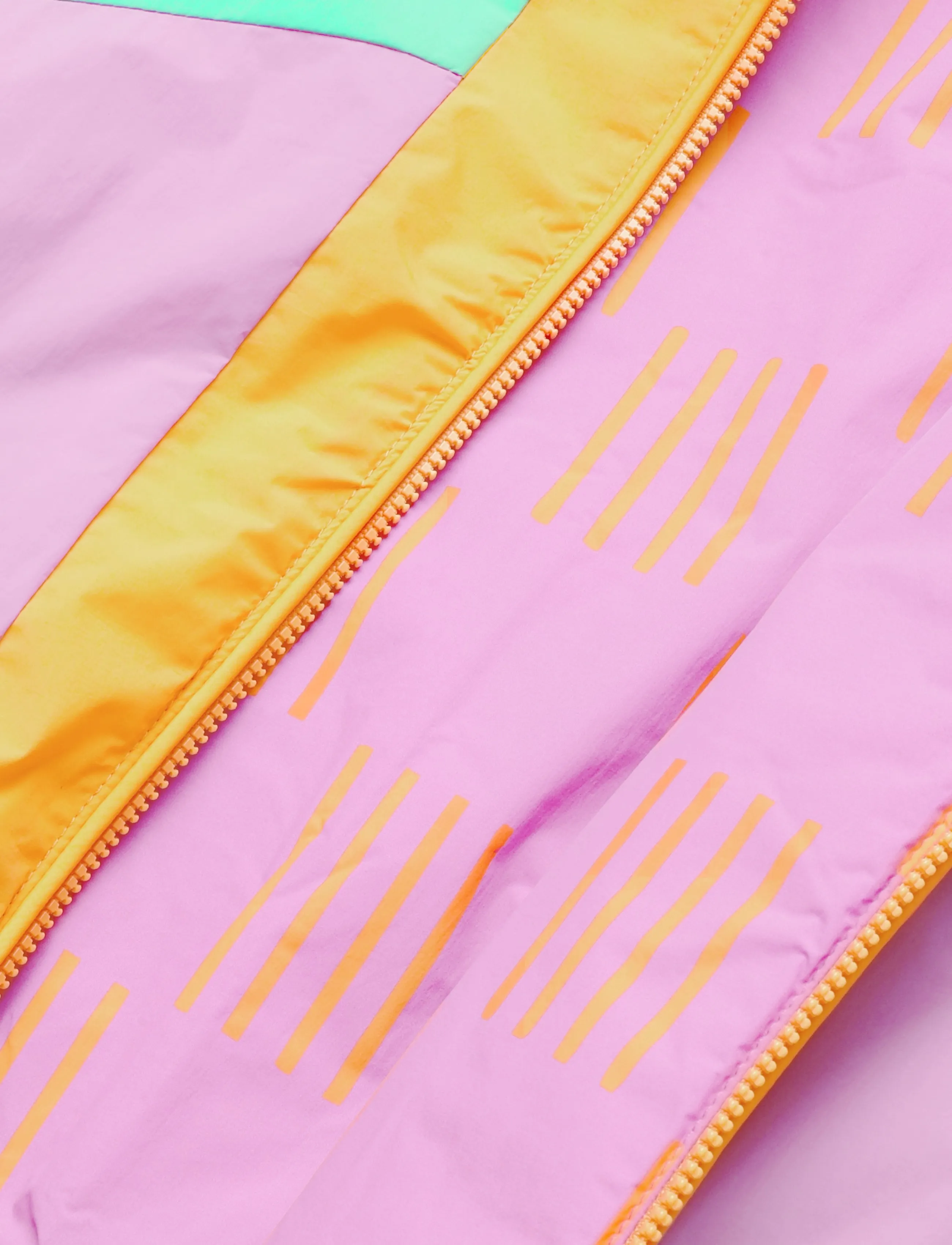 Bobo Choses - Almost Moiré all over reversible anorak - pink - 4
