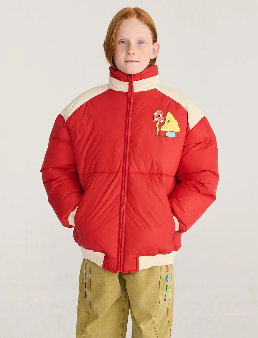 Bobo Choses - Mush Monster anorak Bobo Choses - anoraks - red - 0