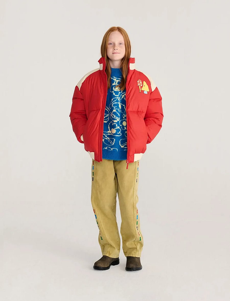 Bobo Choses - Mush Monster anorak Bobo Choses - anoraks - red - 3